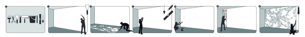 Komar Vliestapete »Digitaldruck Vlies -  Schroffes Paradies - Grösse 450 x 280 cm« bedruckt glatt Wohnzimmer, Schlafzimmer