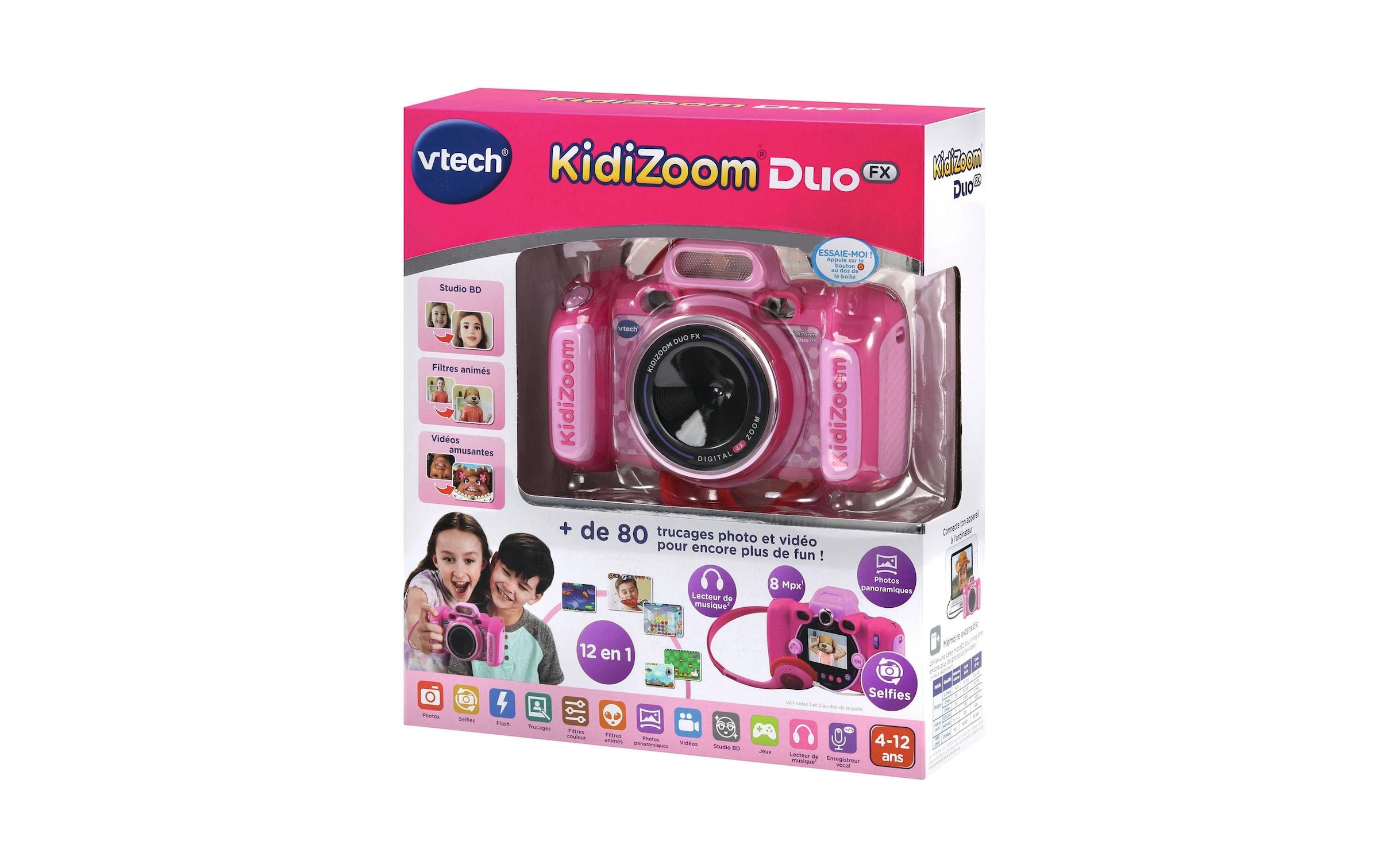 Vtech® Kinderkamera »Kidizoom Duo FX -FR- Rosa«