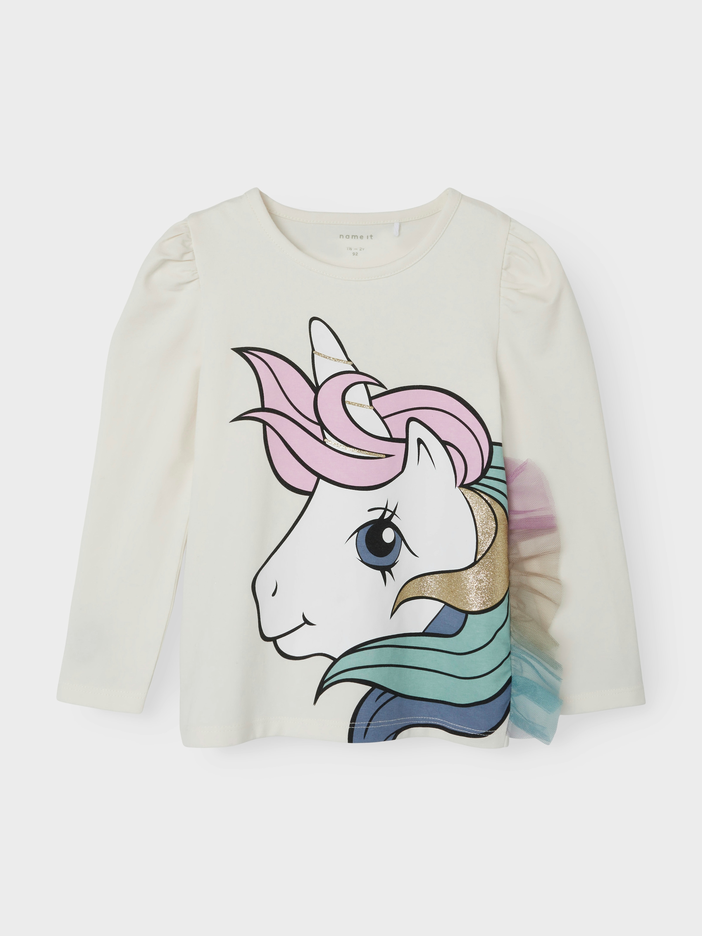 Name It Langarmshirt »NMFSILLE MLP LS TOP CPLG«