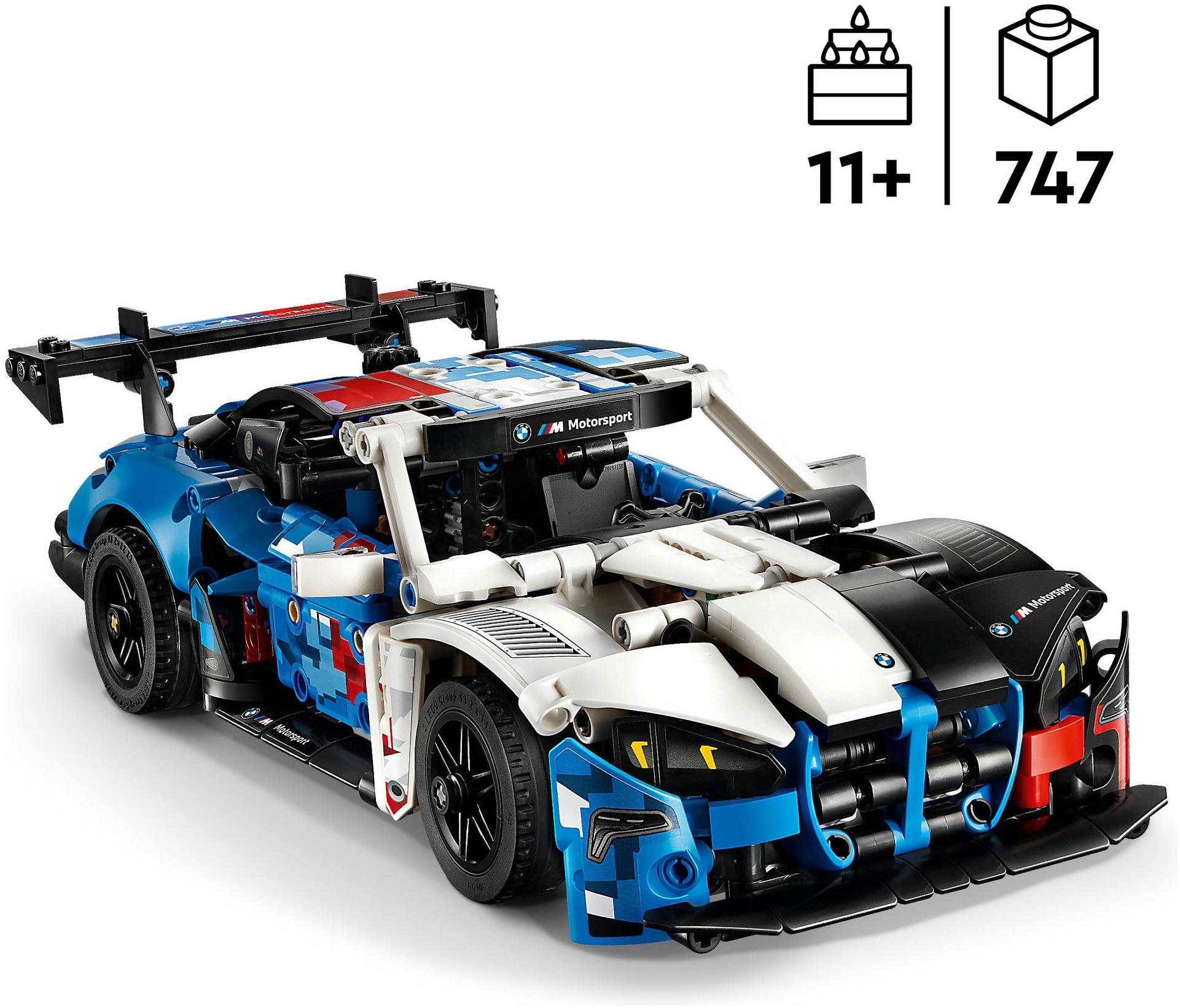 LEGO® Pions de construction »BMW M4 GT3 EVO Rennwagen (42226), LEGO Technic«