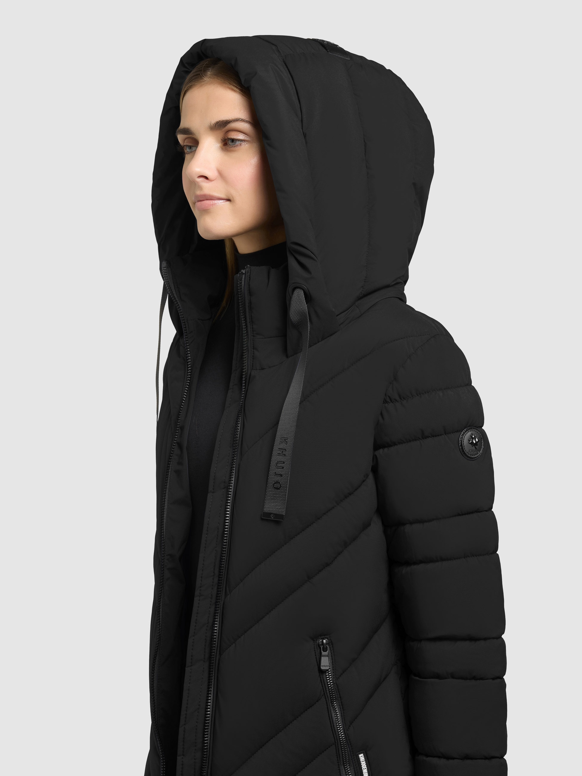 khujo Steppmantel »TABY2« Taschenbeutel mit Fleece