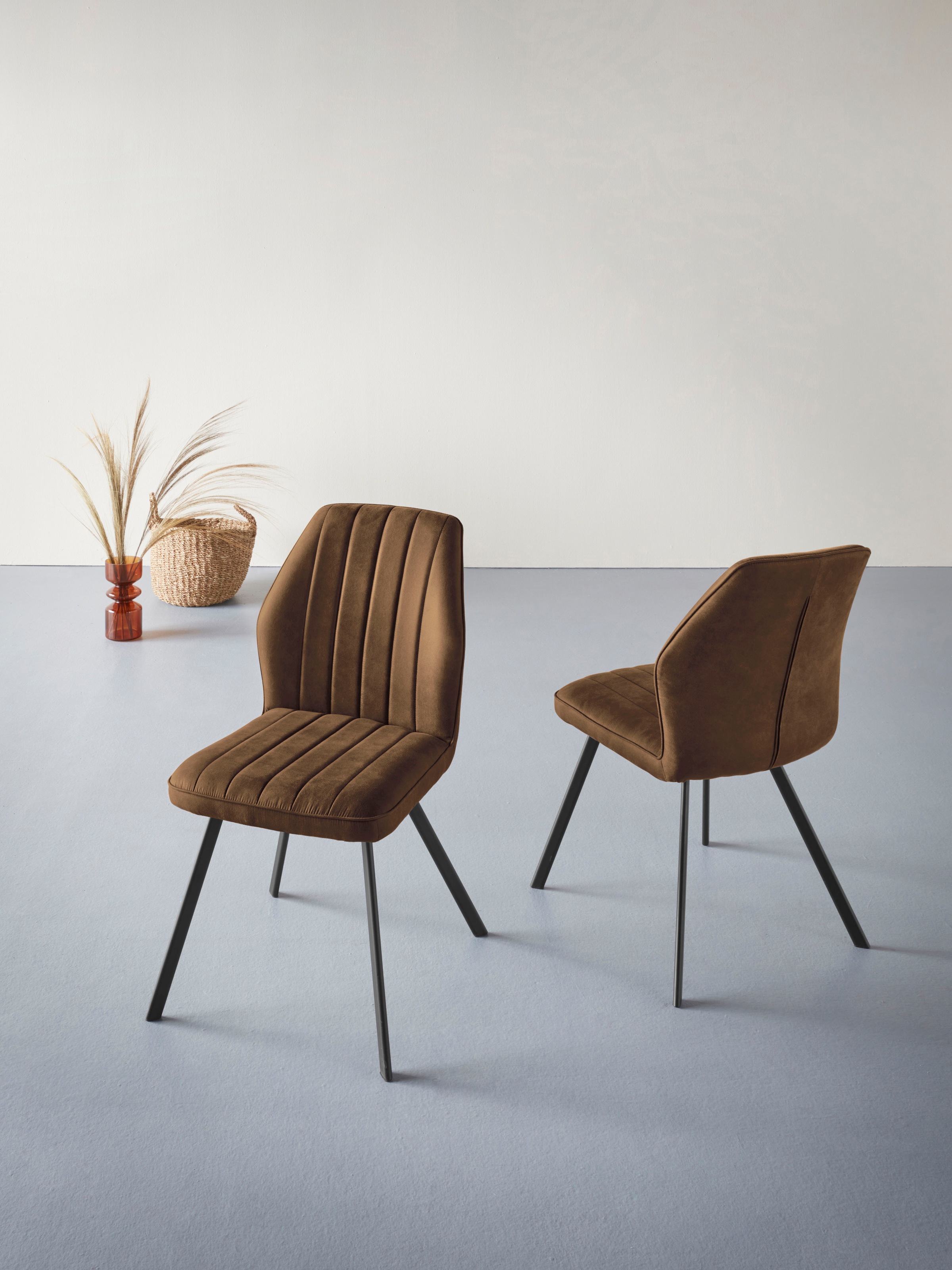 Image of HELA 4-Fussstuhl »Patricia I S«, 2 St., Microfaser, 4 Stück bei Ackermann Versand Schweiz