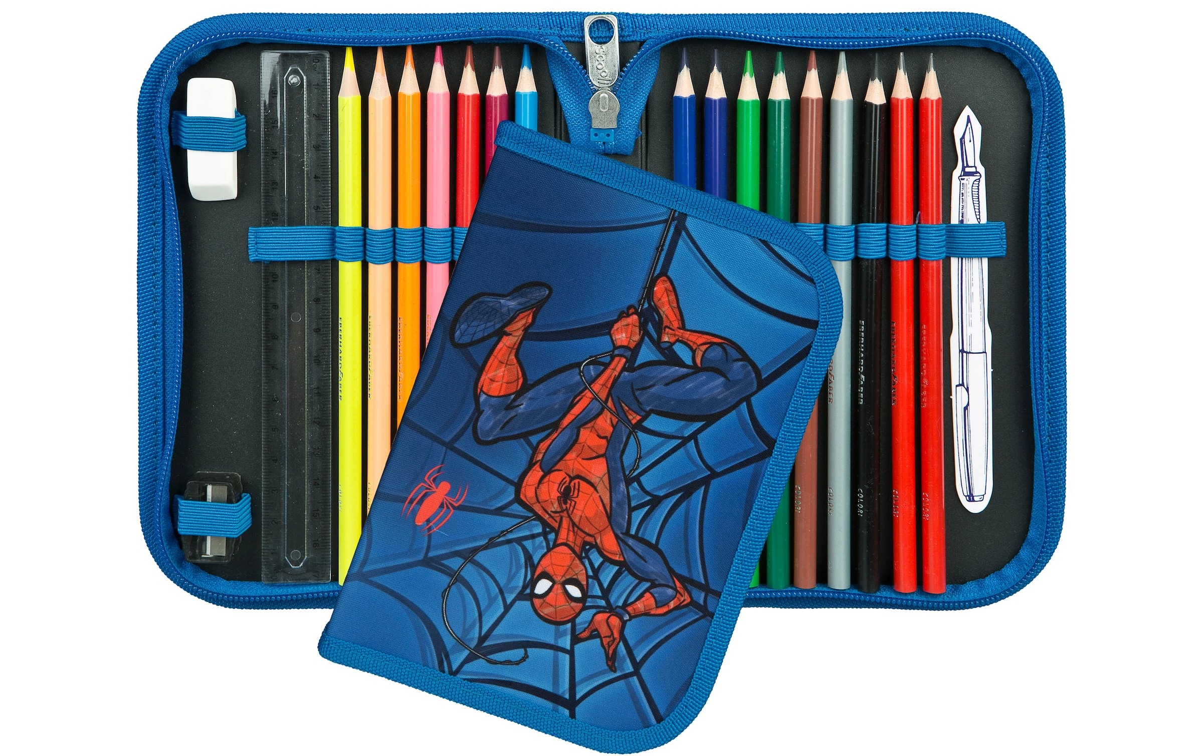 Scooli Schulranzen »5-teilig Spiderman, 18 l«