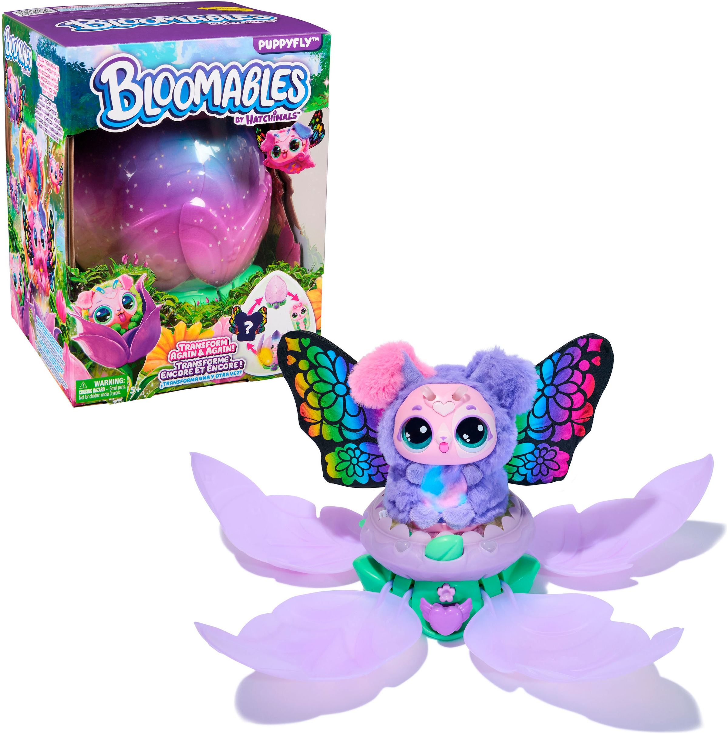 Image of Spin Master Spielfigur "Bloomables von Hatchimals - Puppyfly" mit Sound