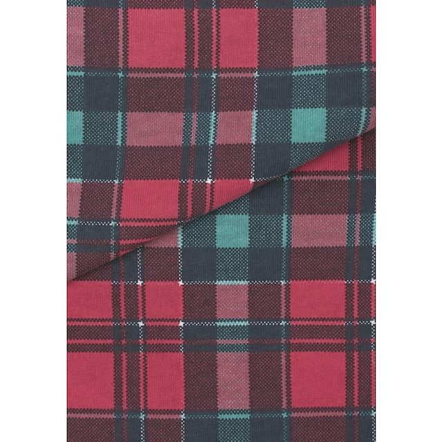 ♕ H.I.S Capri-Pyjama, (2 tlg., 1 Stück), mit karierter Hose und passendem  Basic-Shirt versandkostenfrei auf