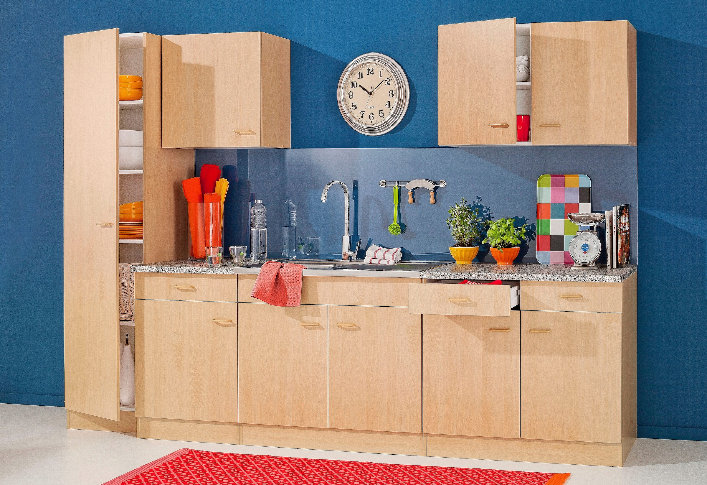 KOCHSTATION Spülenschrank »KS-Elster«, Breite 100 cm