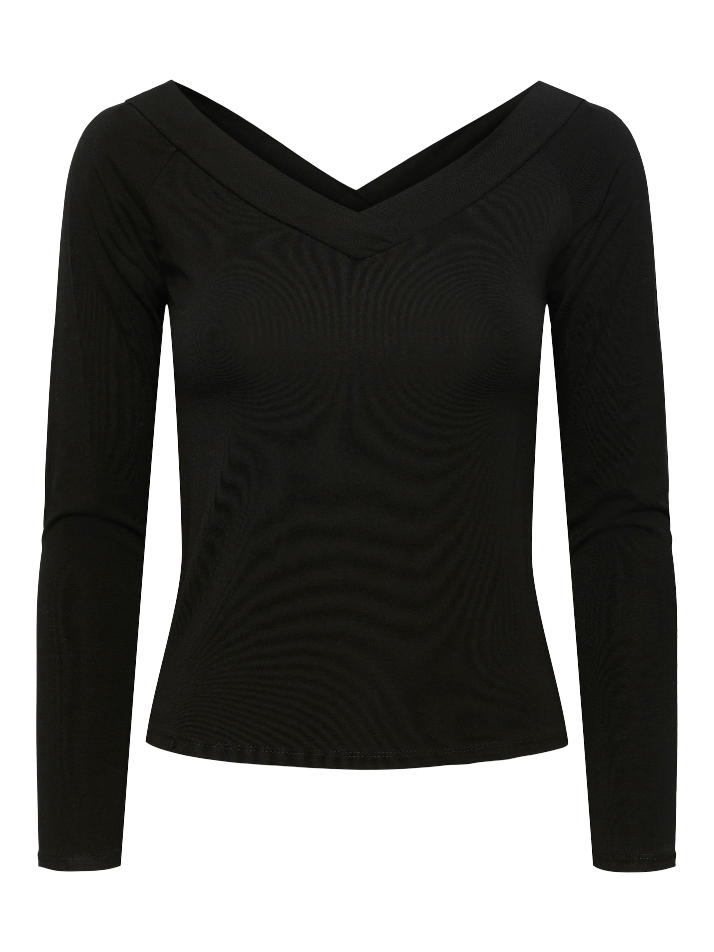 Langarmshirt »PCMALIVA LS OFF SHOULDER V-NECK TOP NOOS«