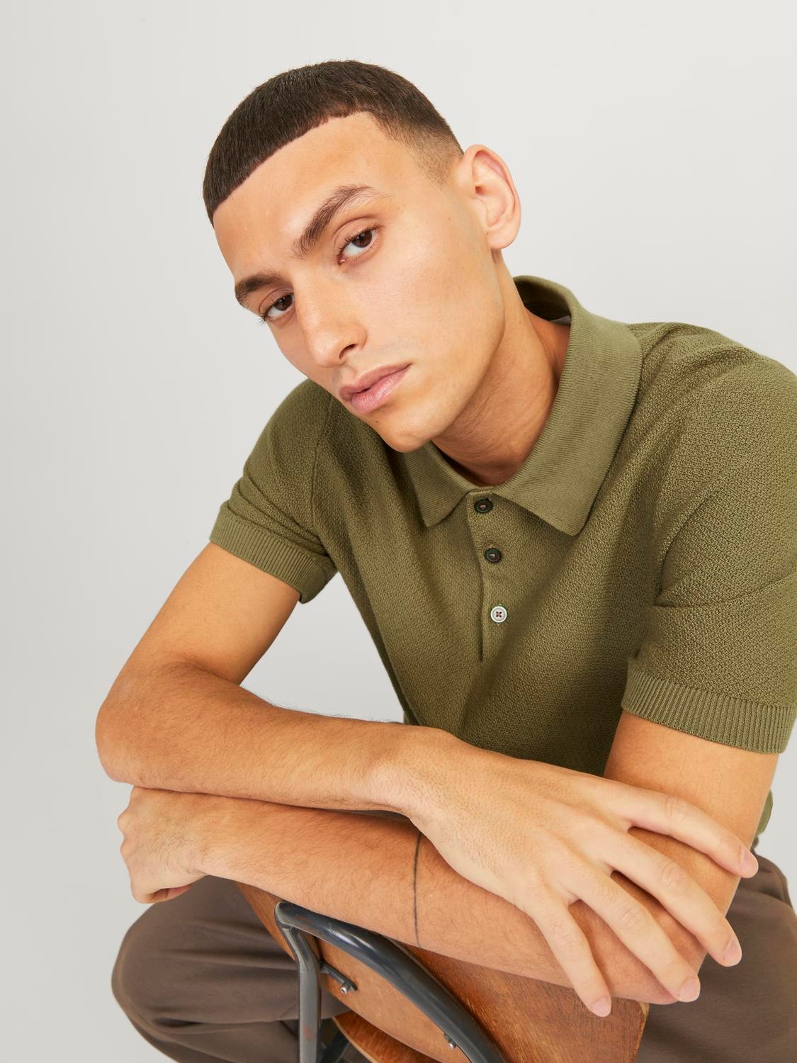 Jack & Jones Poloshirt »JPRBLUSANDRI KNIT POLO SN«