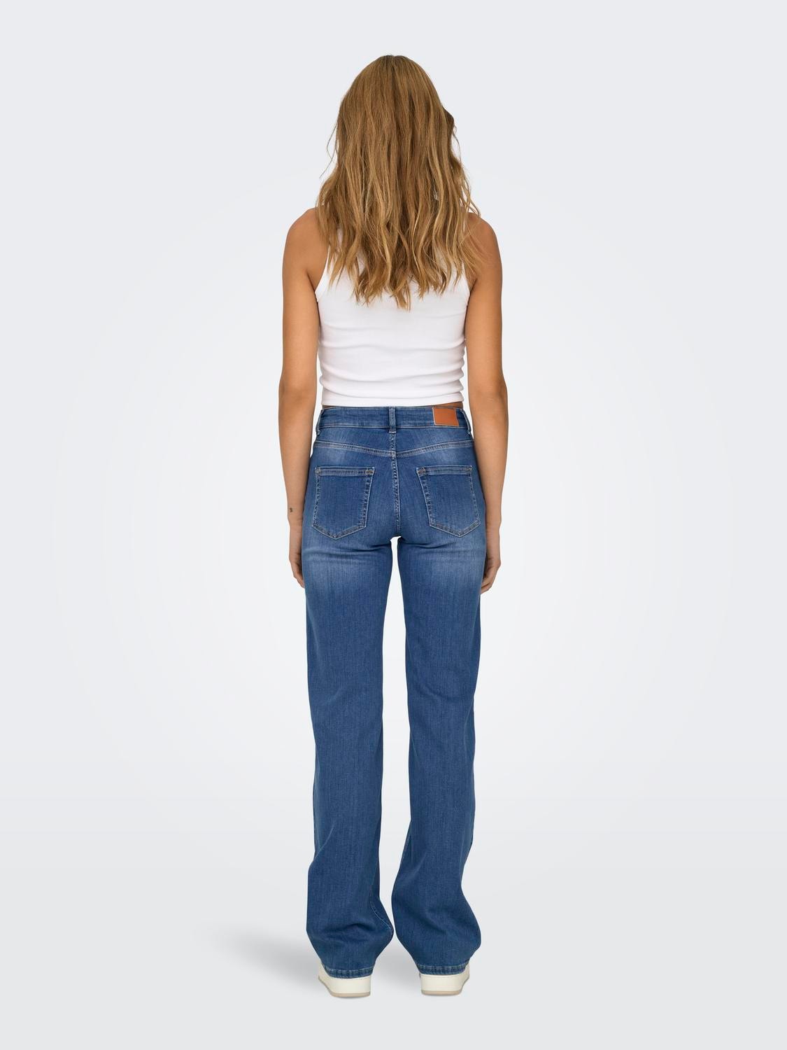 ONLY Straight-Jeans »ONLBLUSH MID STRAIGHT DNM REA12187 NOOS«