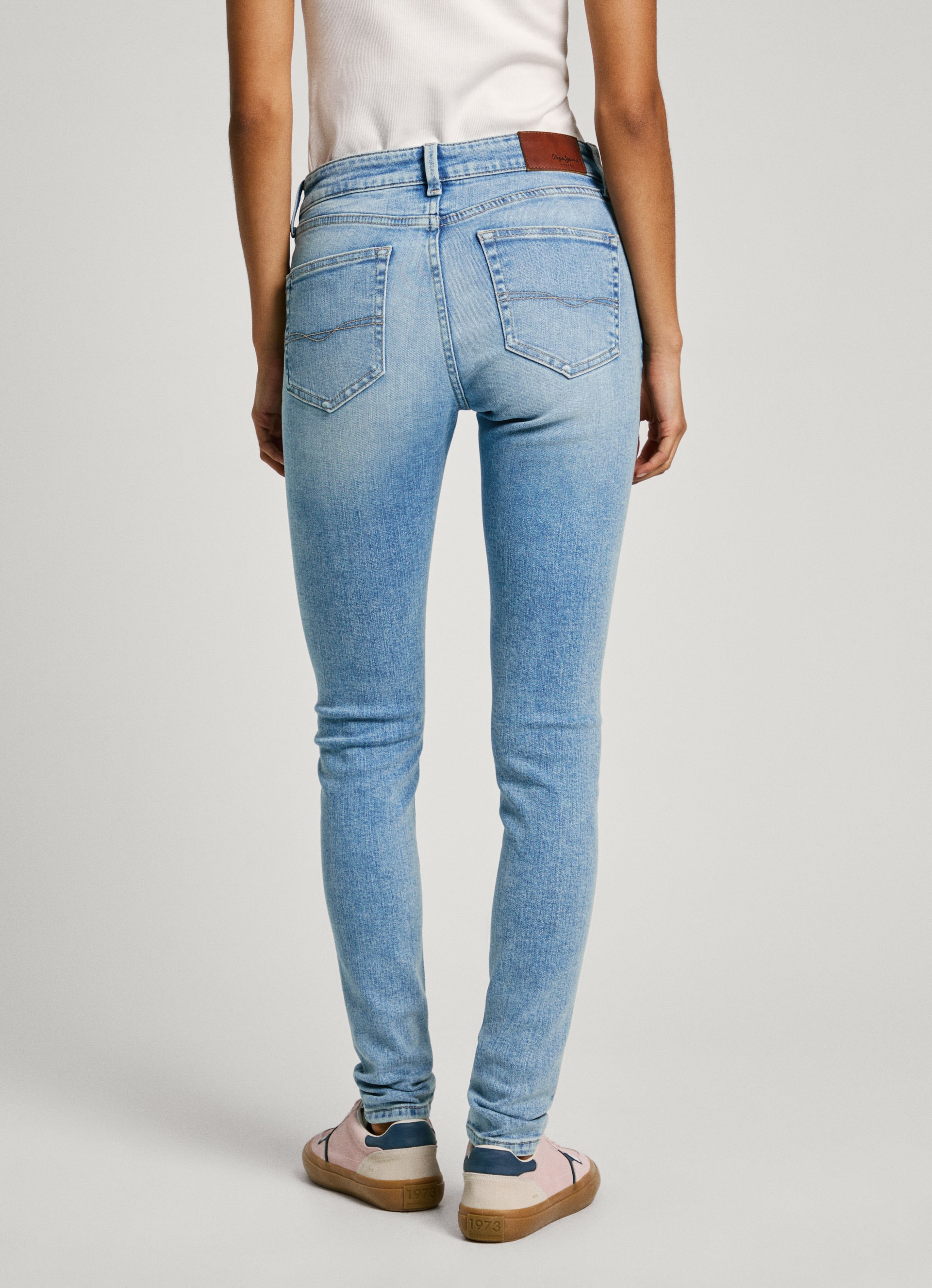 Pepe Jeans Skinny-fit-Jeans »SKINNY JEANS LW«, in verschiedenen Waschungen