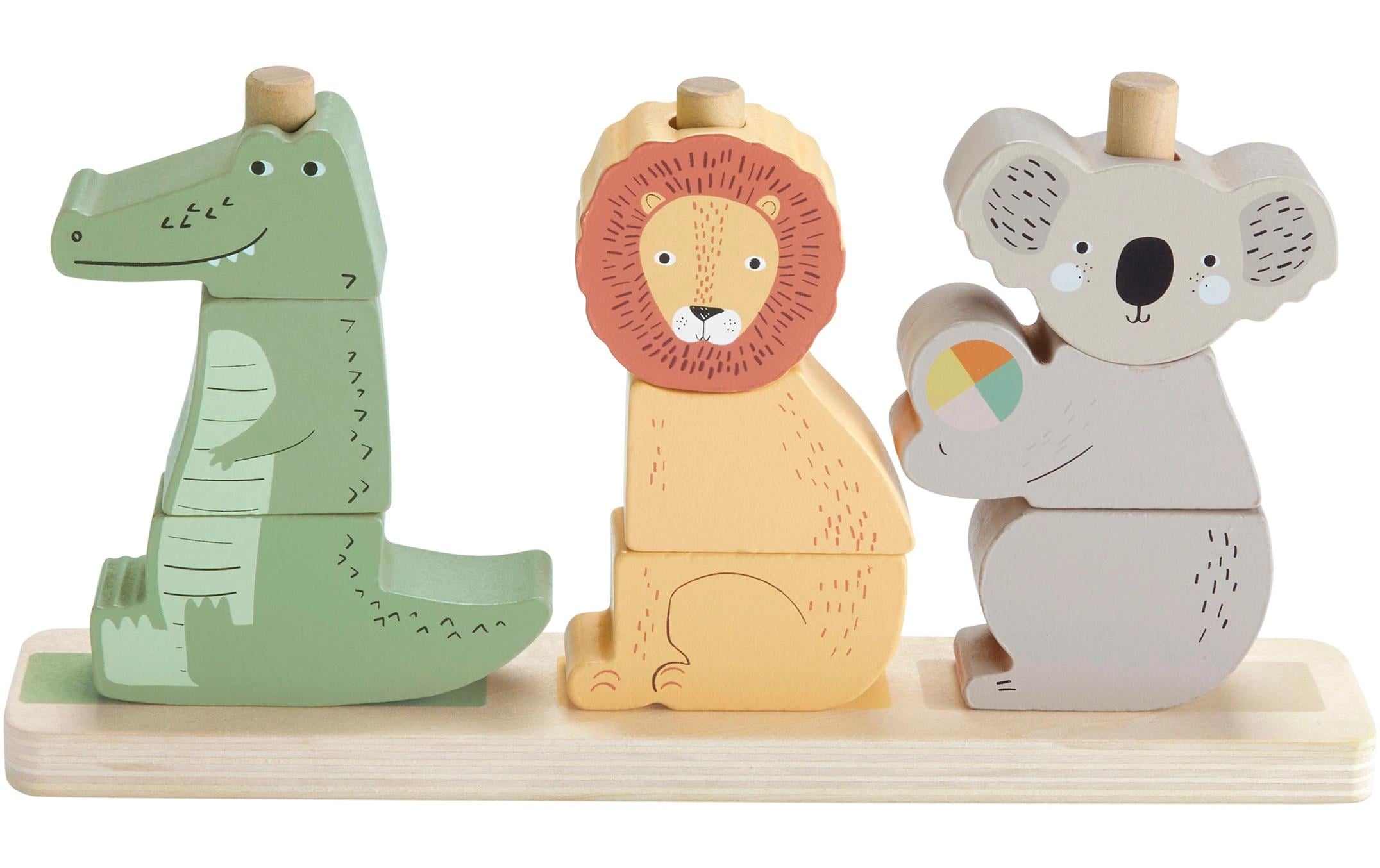 Fisher-Price® Stapelspielzeug »Tierwelt aus Holz«