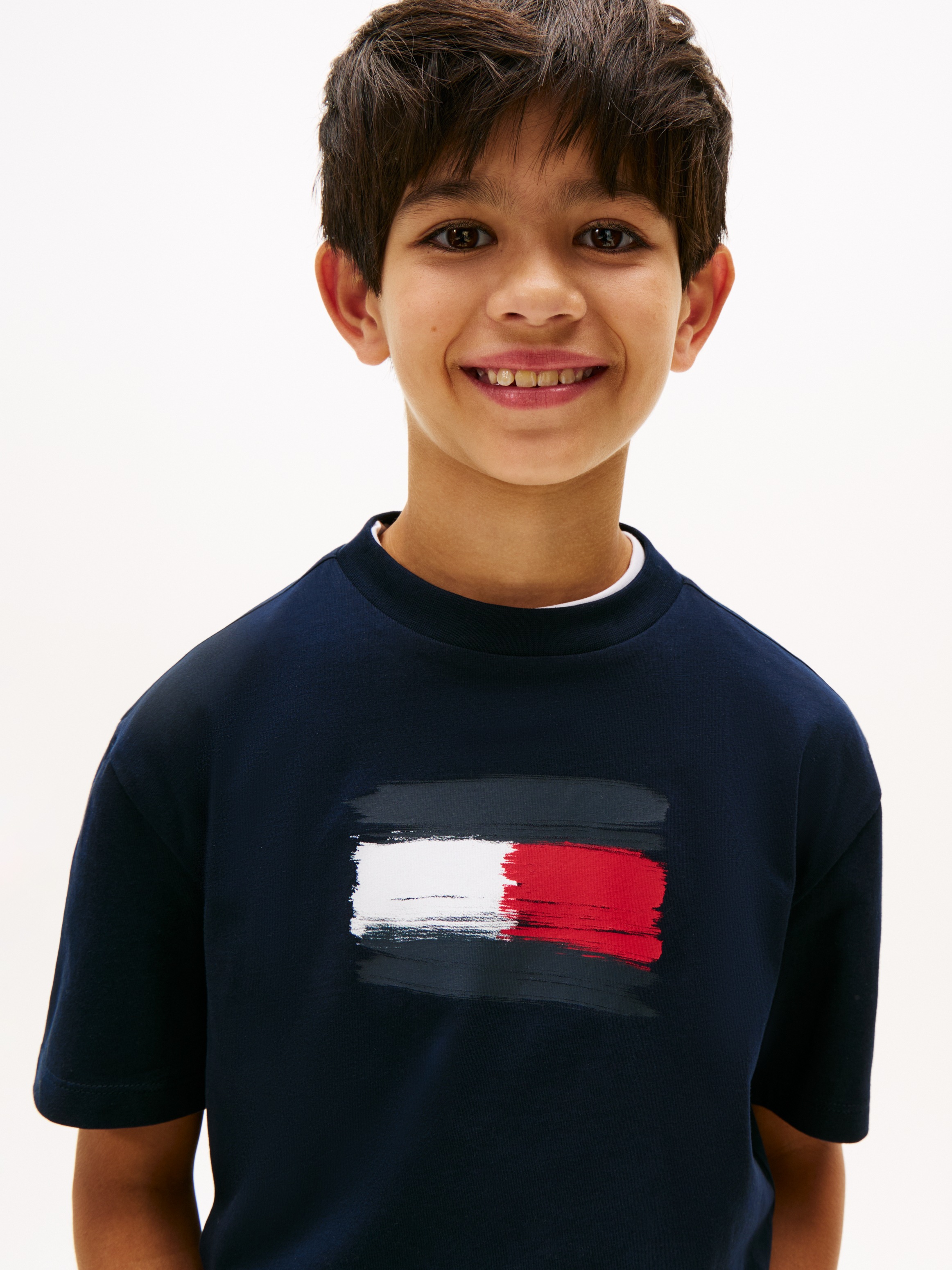 Tommy Hilfiger T-Shirt »FLAG ARCHIVE TEE SS« Kinder bis 16 Jahre