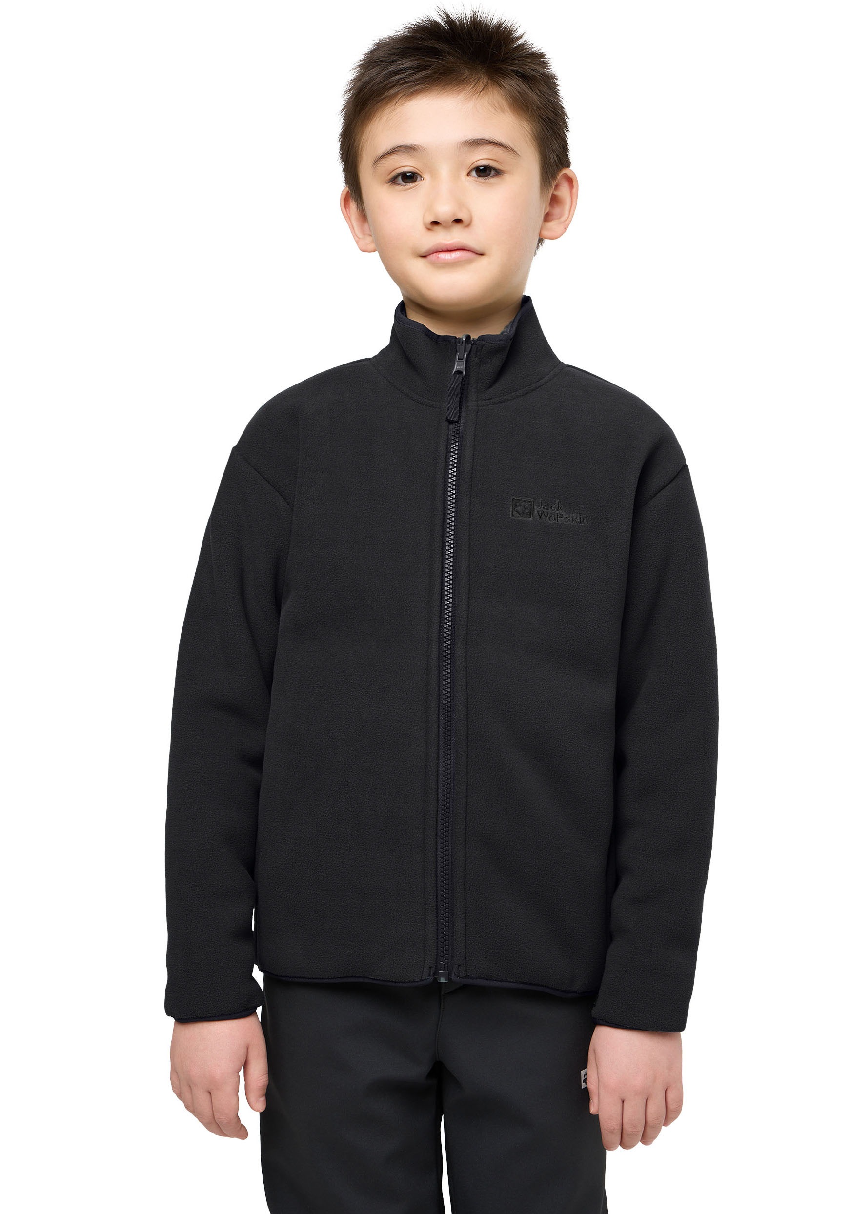 Image of Jack Wolfskin 3-in-1-Funktionsjacke "3in1 Jacke SNOWCURL" mit Kapuze mit herausnehmbarer Fleecejacke, wasserdichtes Obermaterial