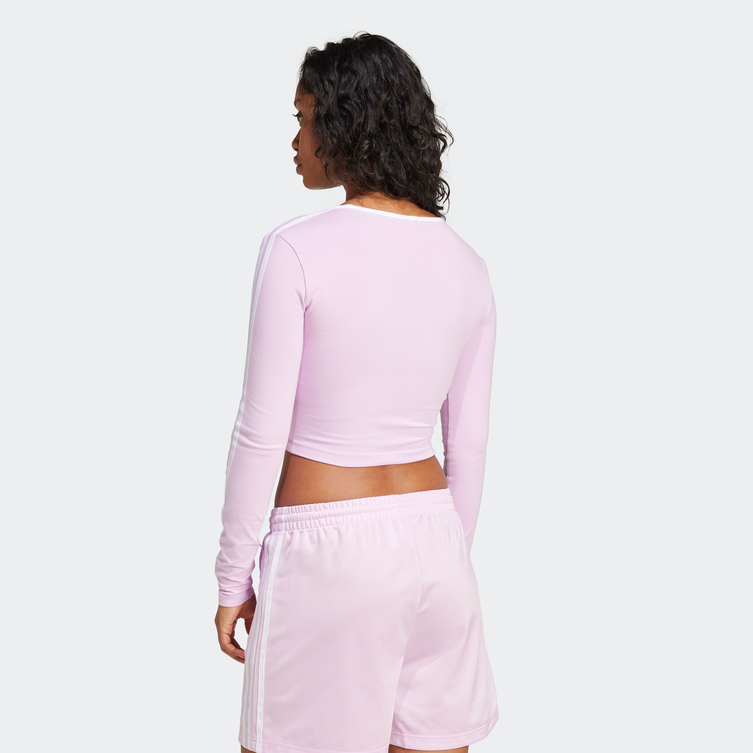 adidas Originals Langarmshirt »3S LS CROP«