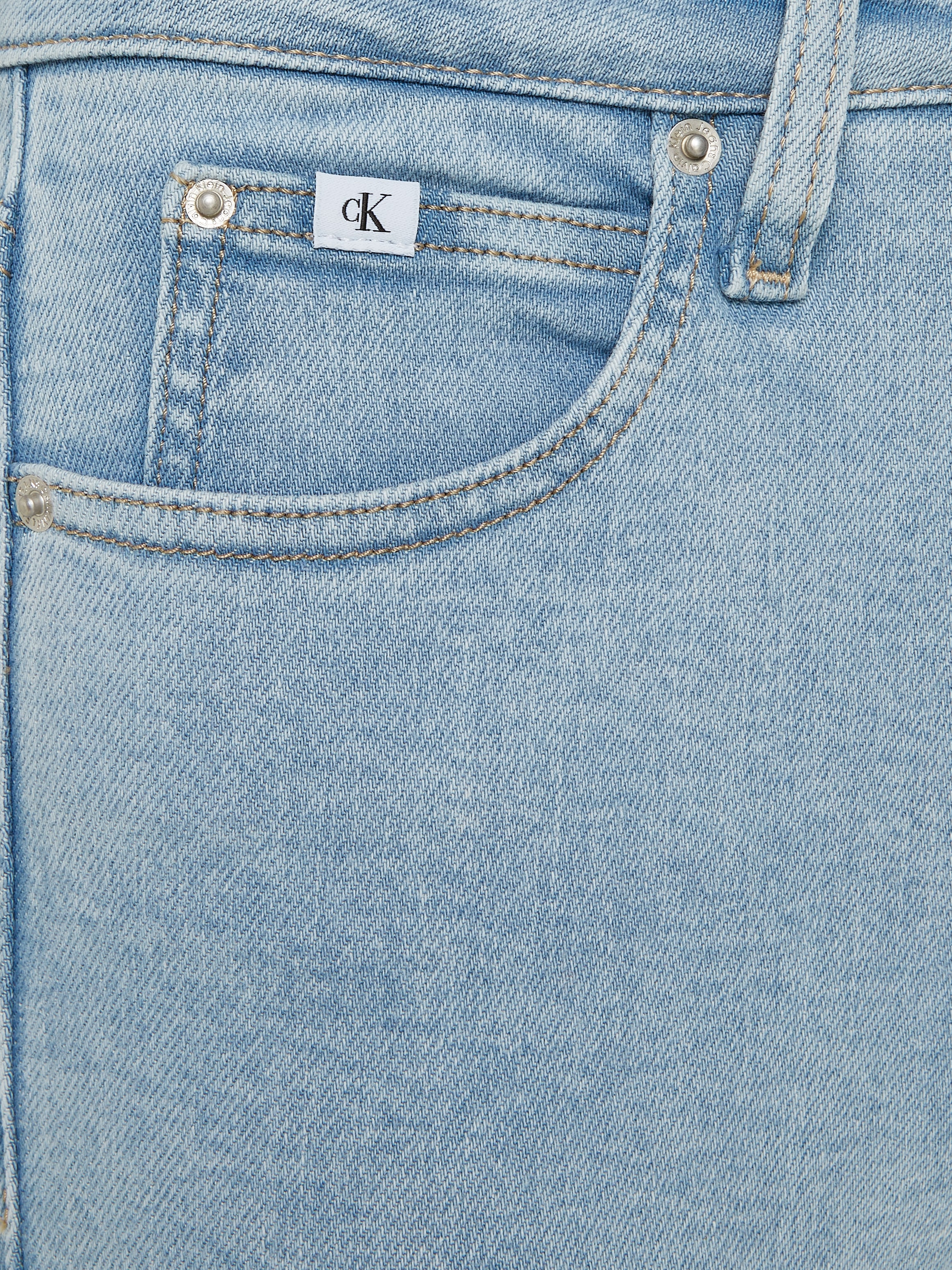 Calvin Klein Jeans Skinny-fit-Jeans »HIGH RISE SUPER SKINNY ANKLE«, in klassischer 5-Pocket-Form