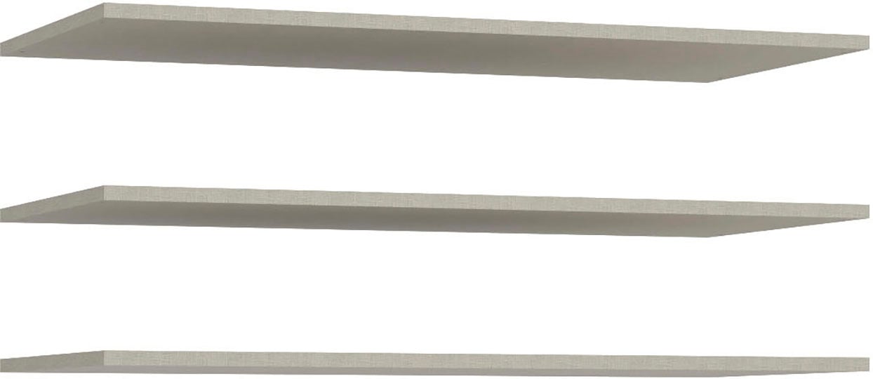 FORTE Einlegeboden Set, 3 Stk. tlg. Einlegeboden 3er Set, optional bestellbar, Textilstruktur