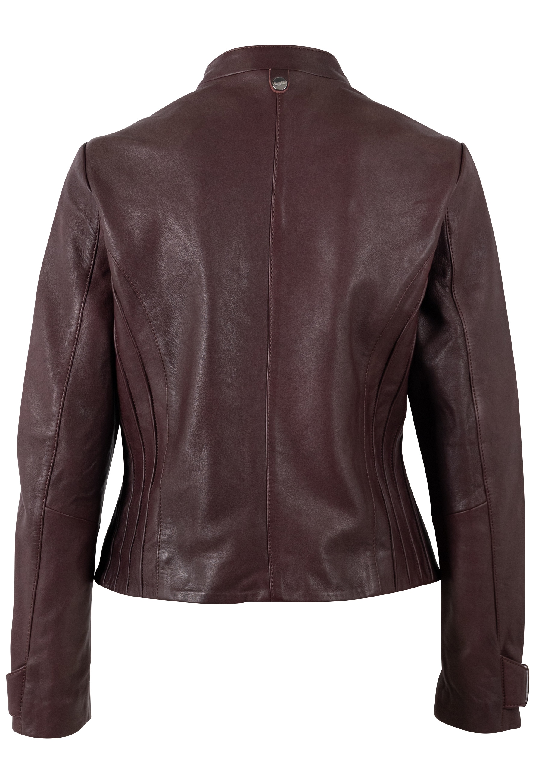 Mauritius Lederjacke »MWLuciana« mit kurzem Stehkragen