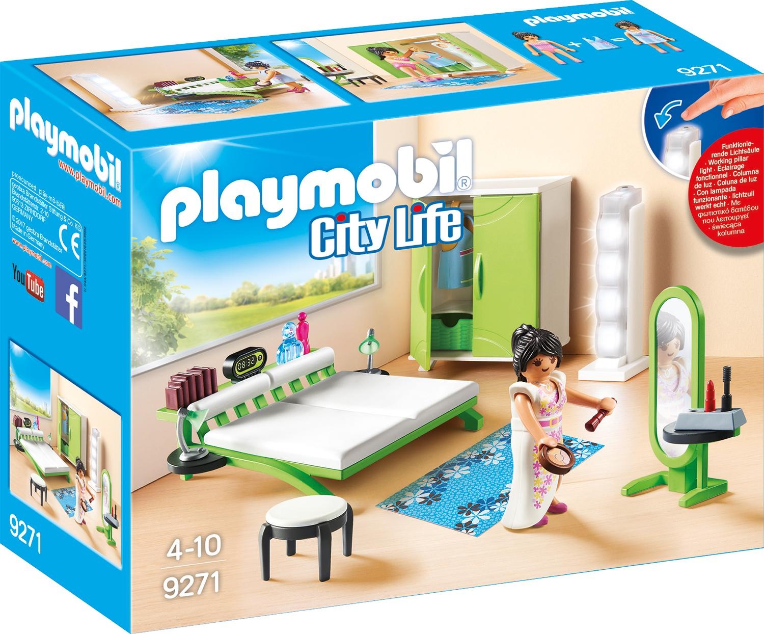 Image of Playmobil® Konstruktions-Spielset »Schlafzimmer (9271), City Life«, Made in Germany bei Ackermann Versand Schweiz