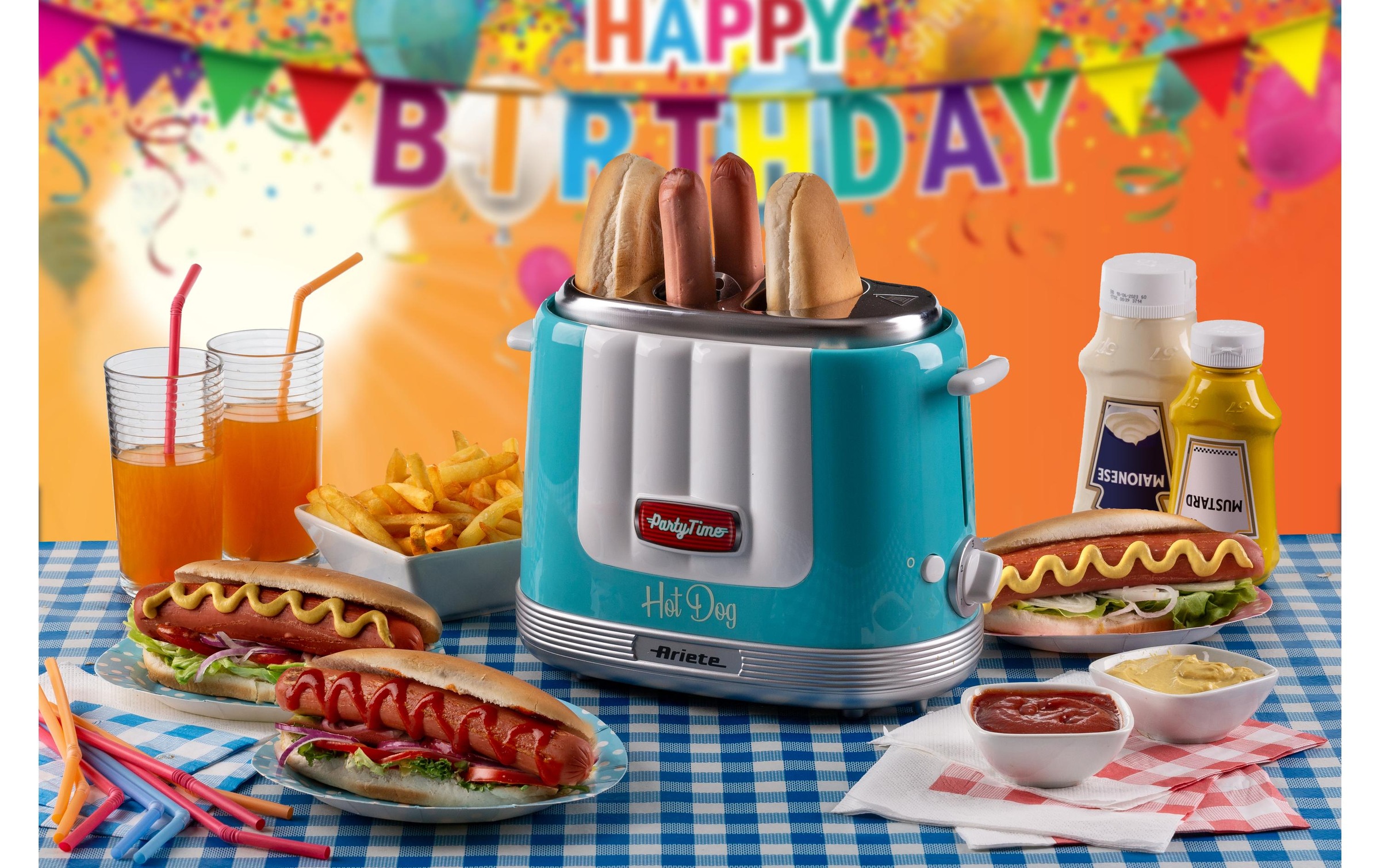 Ariete Hotdog-Maker »Ariete Party Time«, 650 W