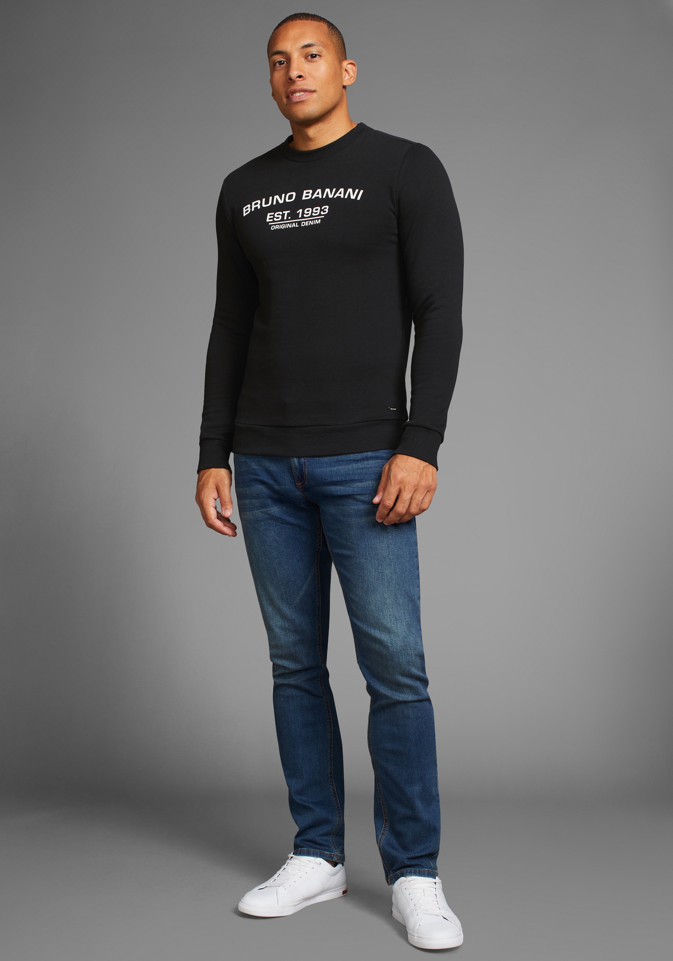 Bruno Banani Sweatshirt, mit Logoprint - NEUE KOLLEKTION