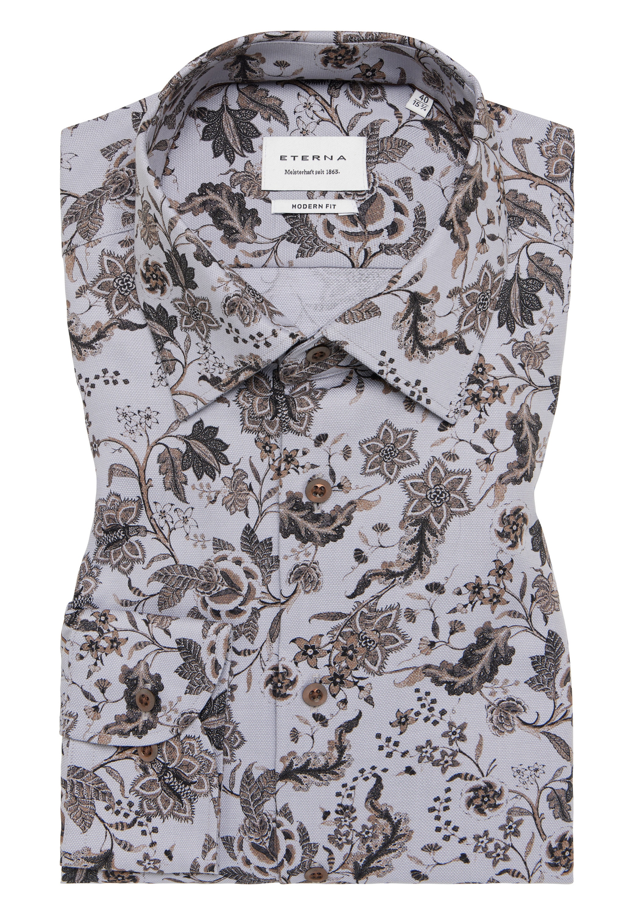 Eterna Chemise à manches longues »MODERN FIT« NON IRON (sans repassage)