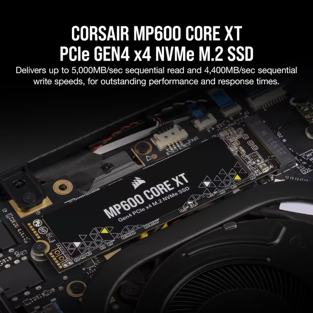 Corsair interne Gaming-SSD »MP600 CORE XT 4TB SSD«, Anschluss PCIe Gen 4.0 x4