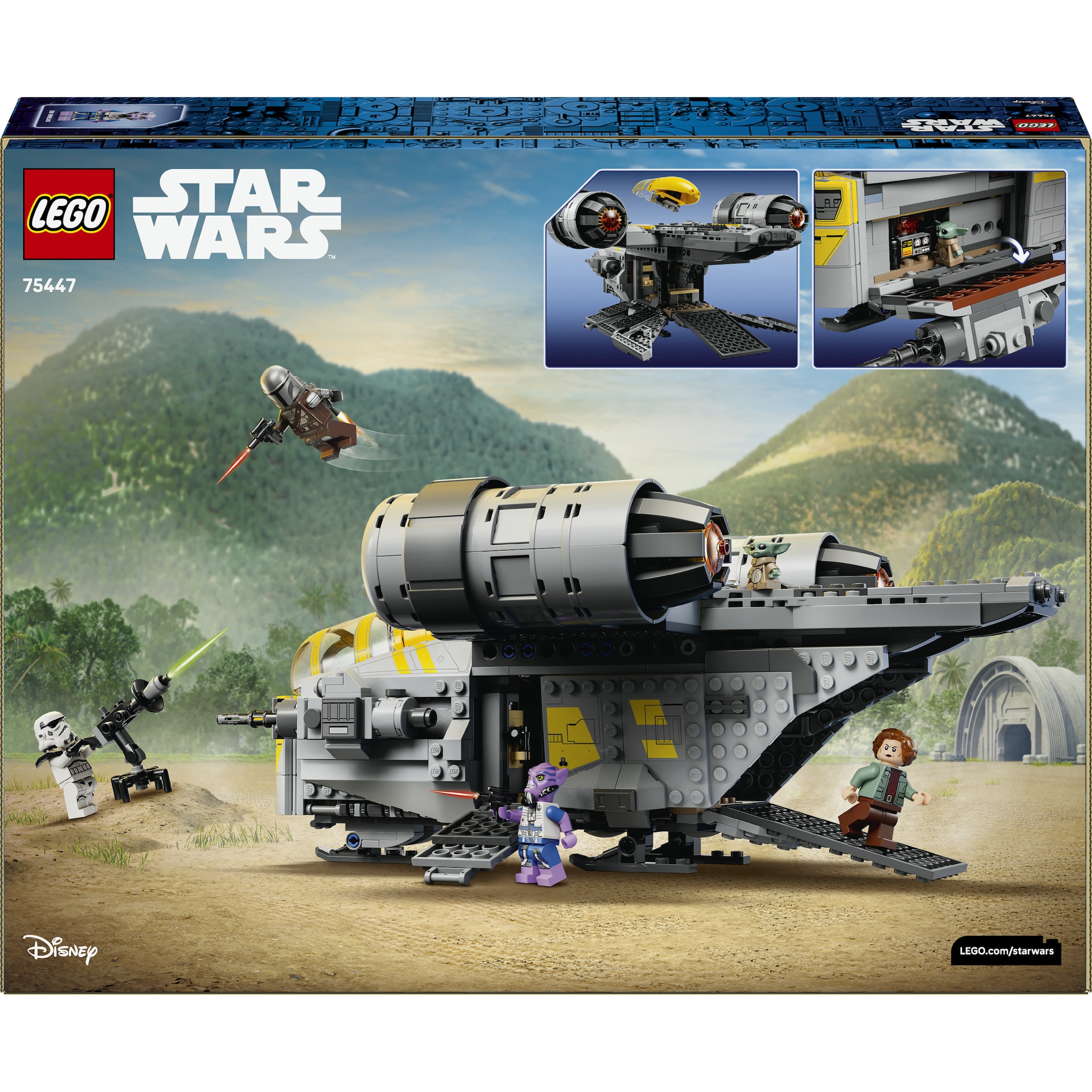 LEGO® Konstruktionsspielsteine »Razor Crest (75447), LEGO Star Wars™«