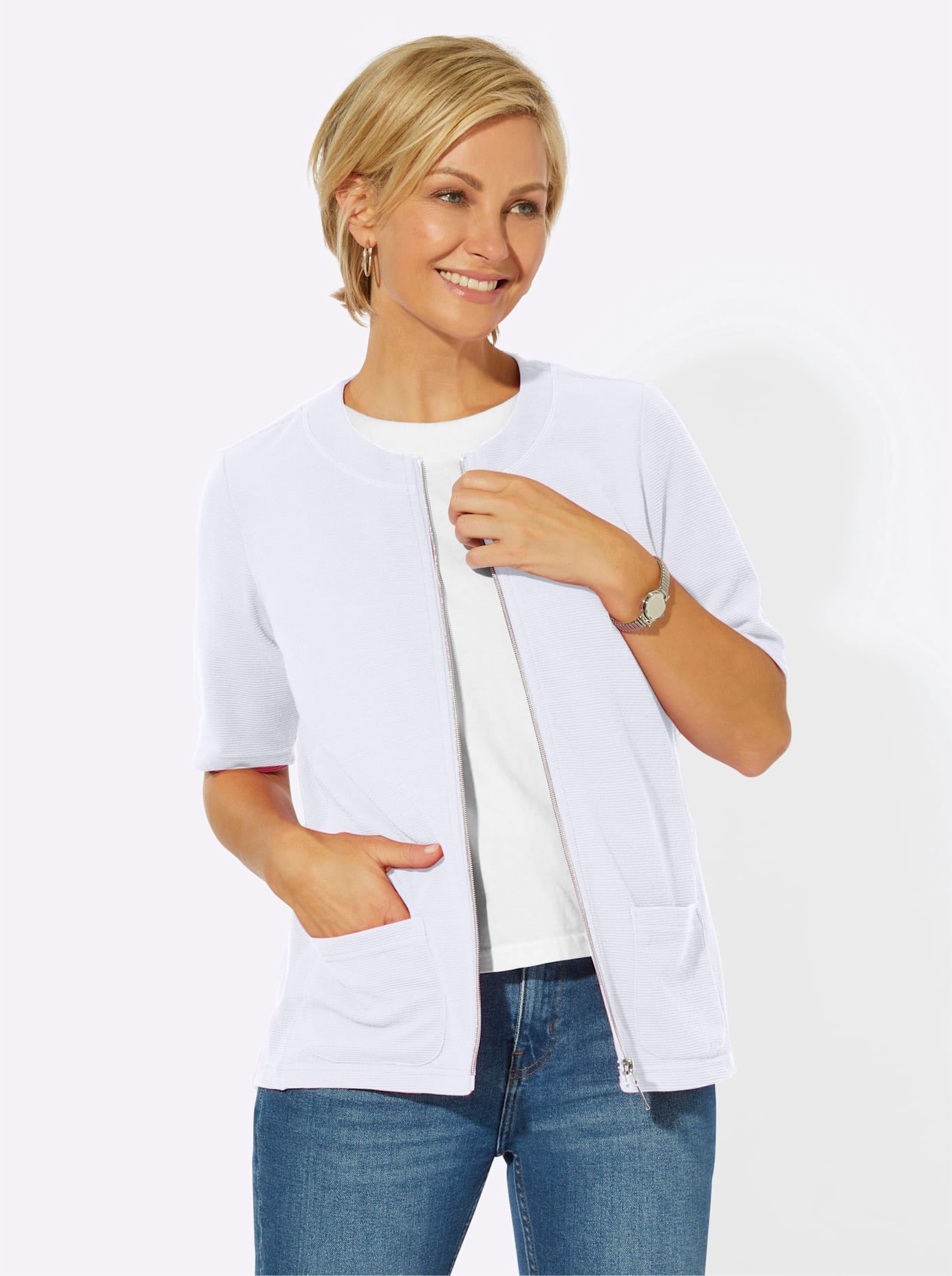 Classic Basics Shirtjacke »Shirtjacke«, (1 tlg.)