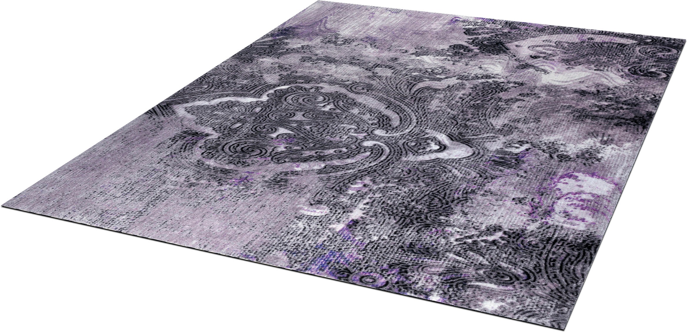 Image of wash+dry by Kleen-Tex Teppich »Marbled Paisley«, rechteckig, 9 mm Höhe, In- und Outdoor geeignet, waschbar, Wohnzimmer bei Ackermann Versand Schweiz