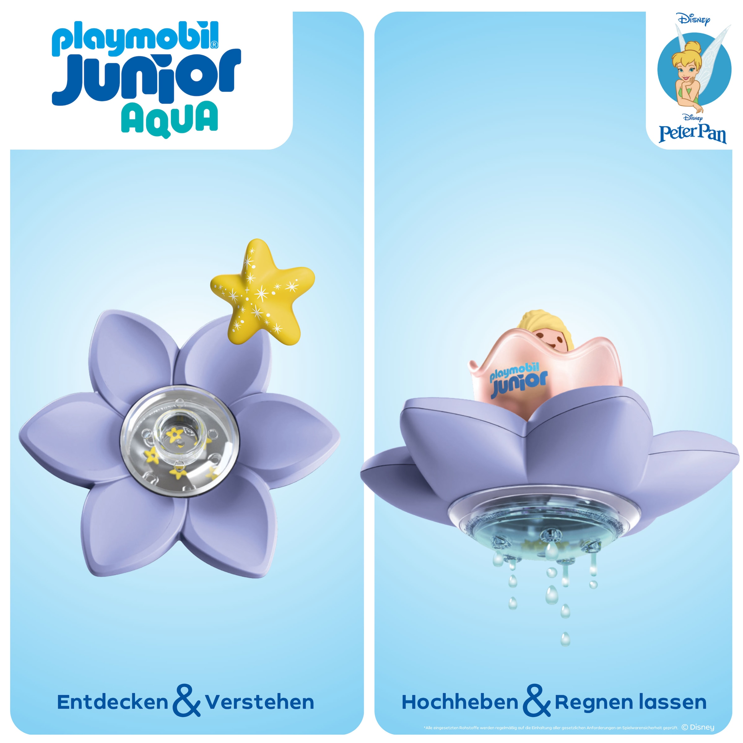 Playmobil® Konstruktions-Spielset »Tinkerbells magische Feen-Schwimmblume (71772), JUNIOR & Disney« Made in Europe