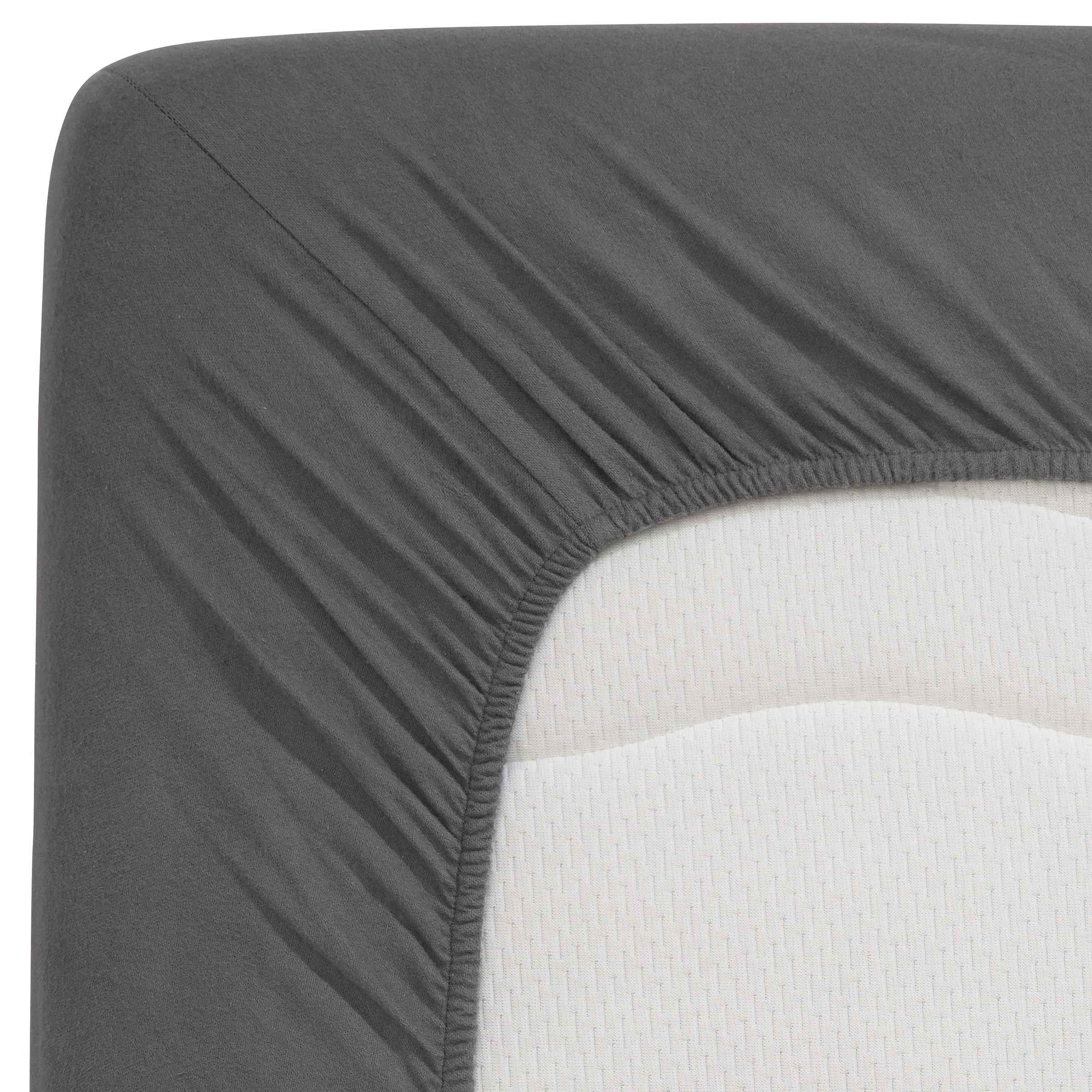 Home affaire Spannbettlaken »Cremona, in den Qualitäten: Baumwolle mit Elastan oder Biber«, Premium Qualität, Grösse ab 90x200 cm