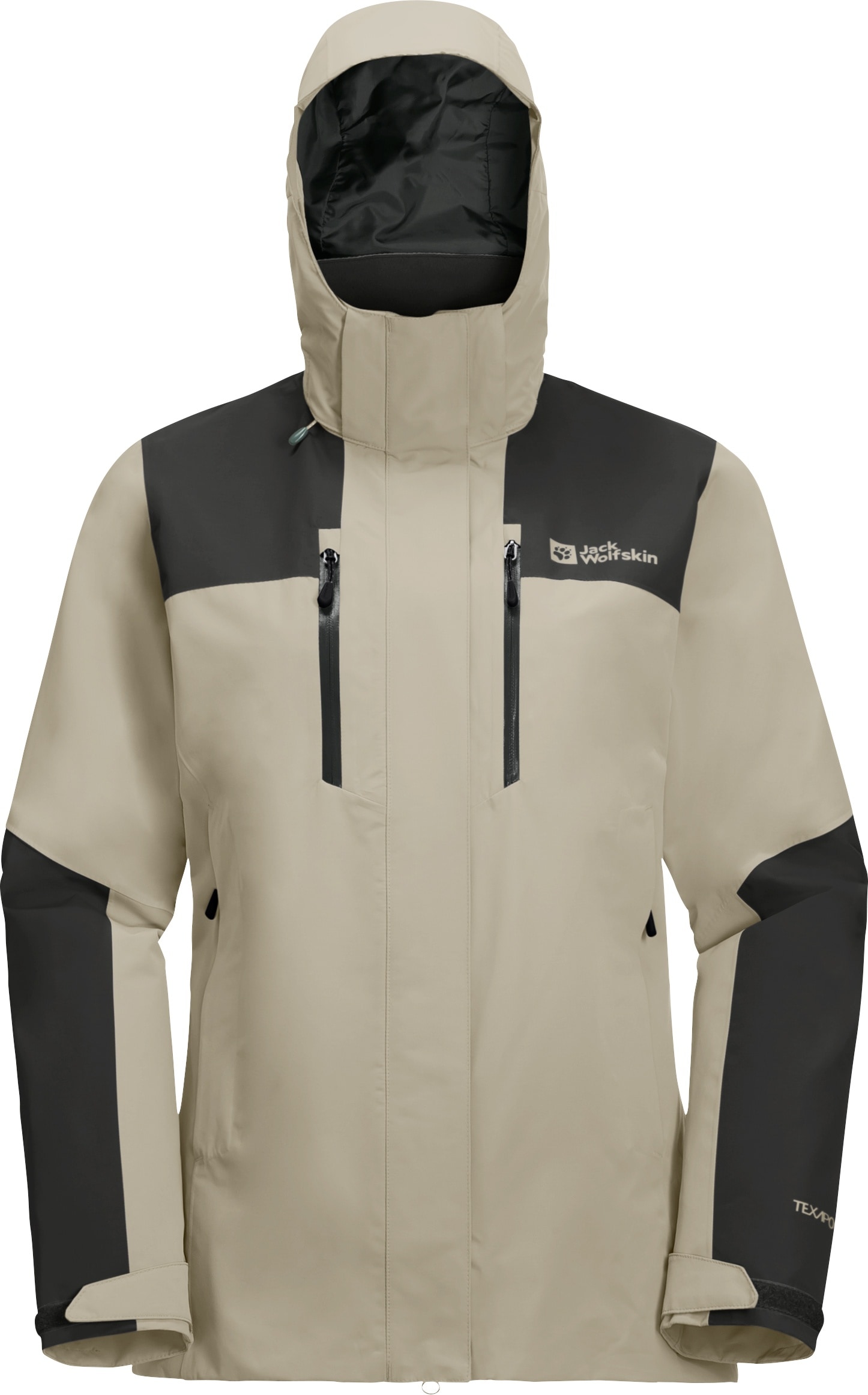 Jack Wolfskin Outdoorjacke »JASPER 2L JKT W« mit Kapuze