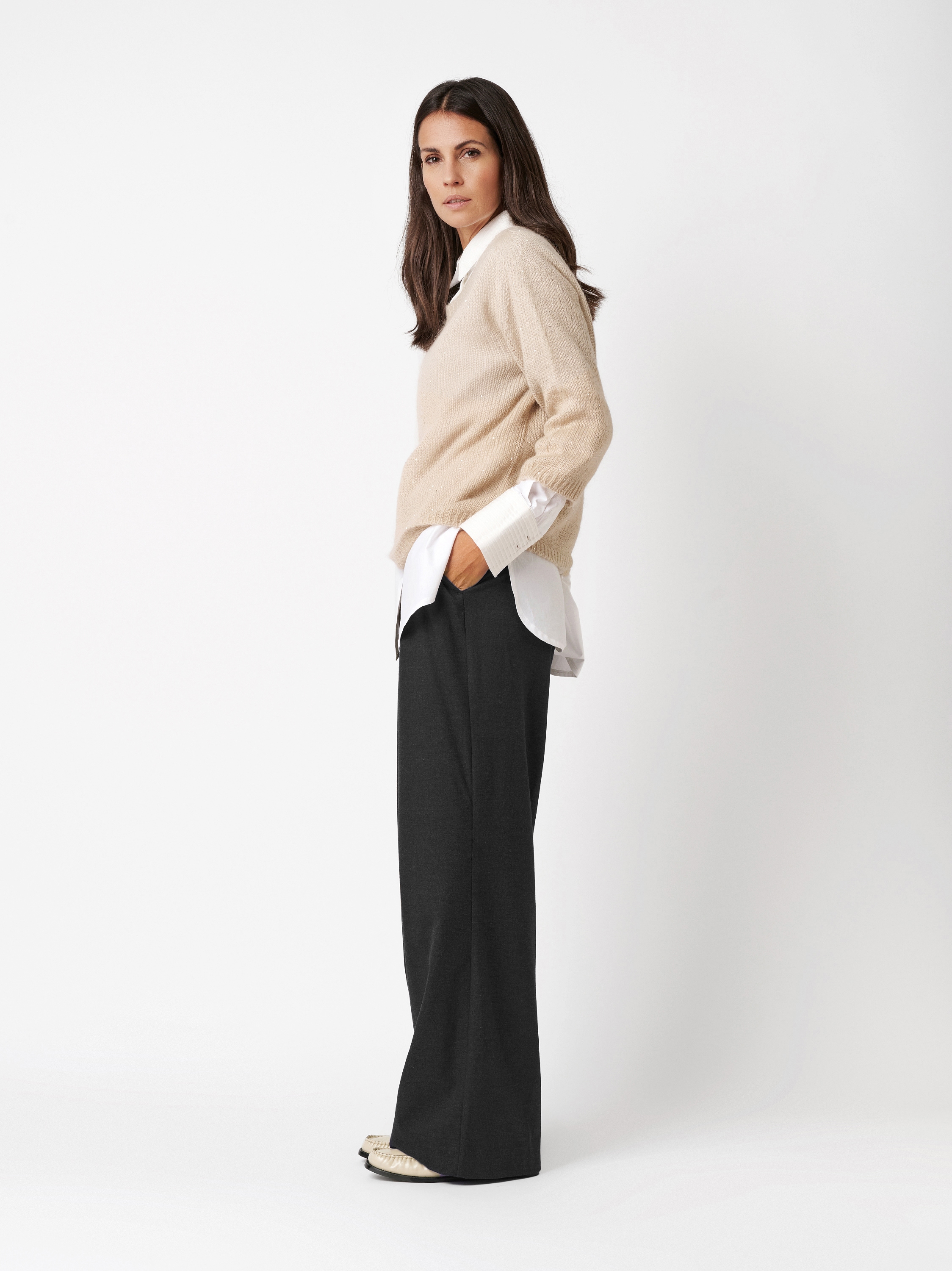 TONI Pantalon marlène »Luisa Wide Leg«  weite Relaxed-Fit Passform