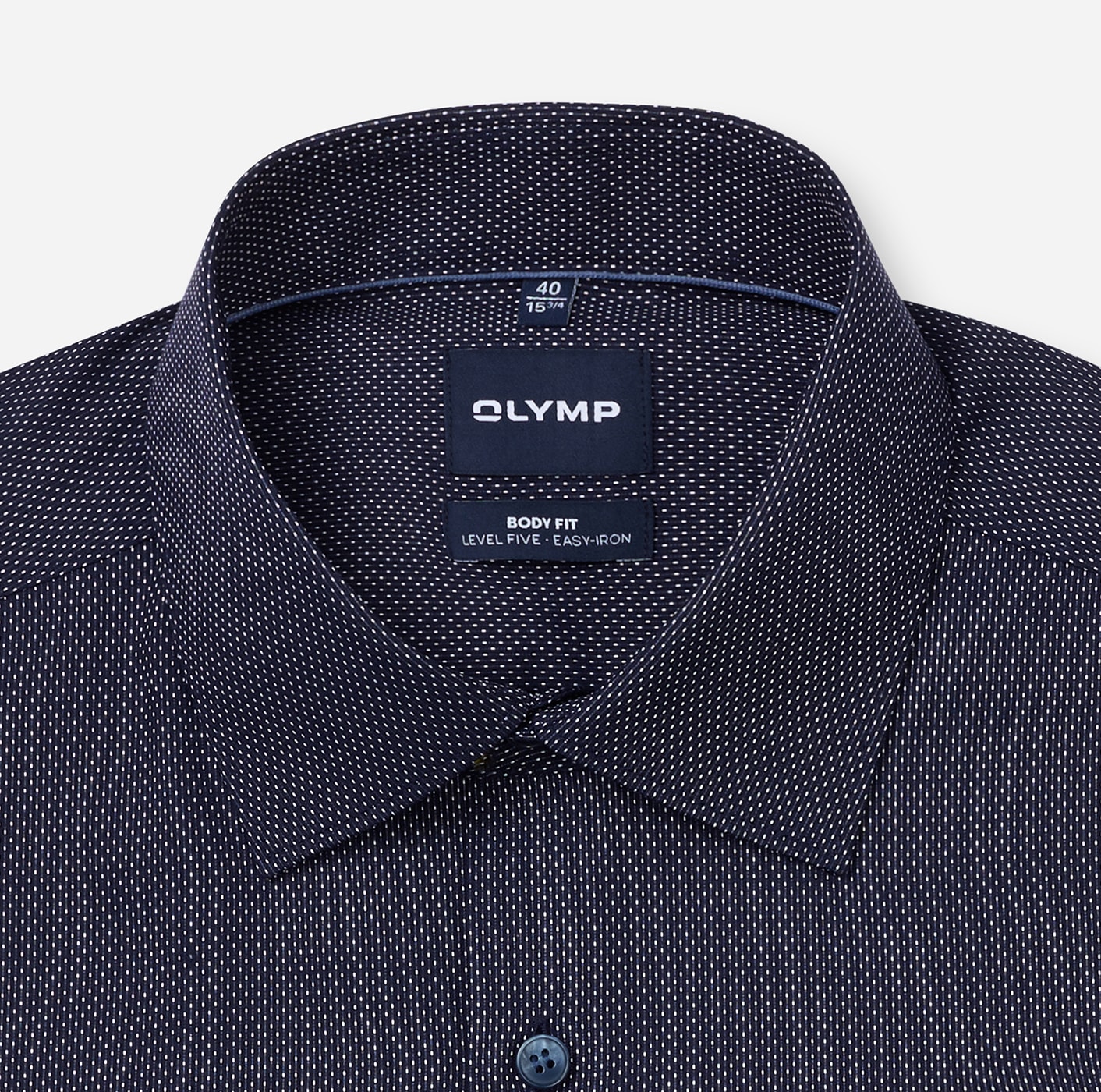 OLYMP Chemise d'affaires »Level Five body fit« Avec imprimé minimaliste à points