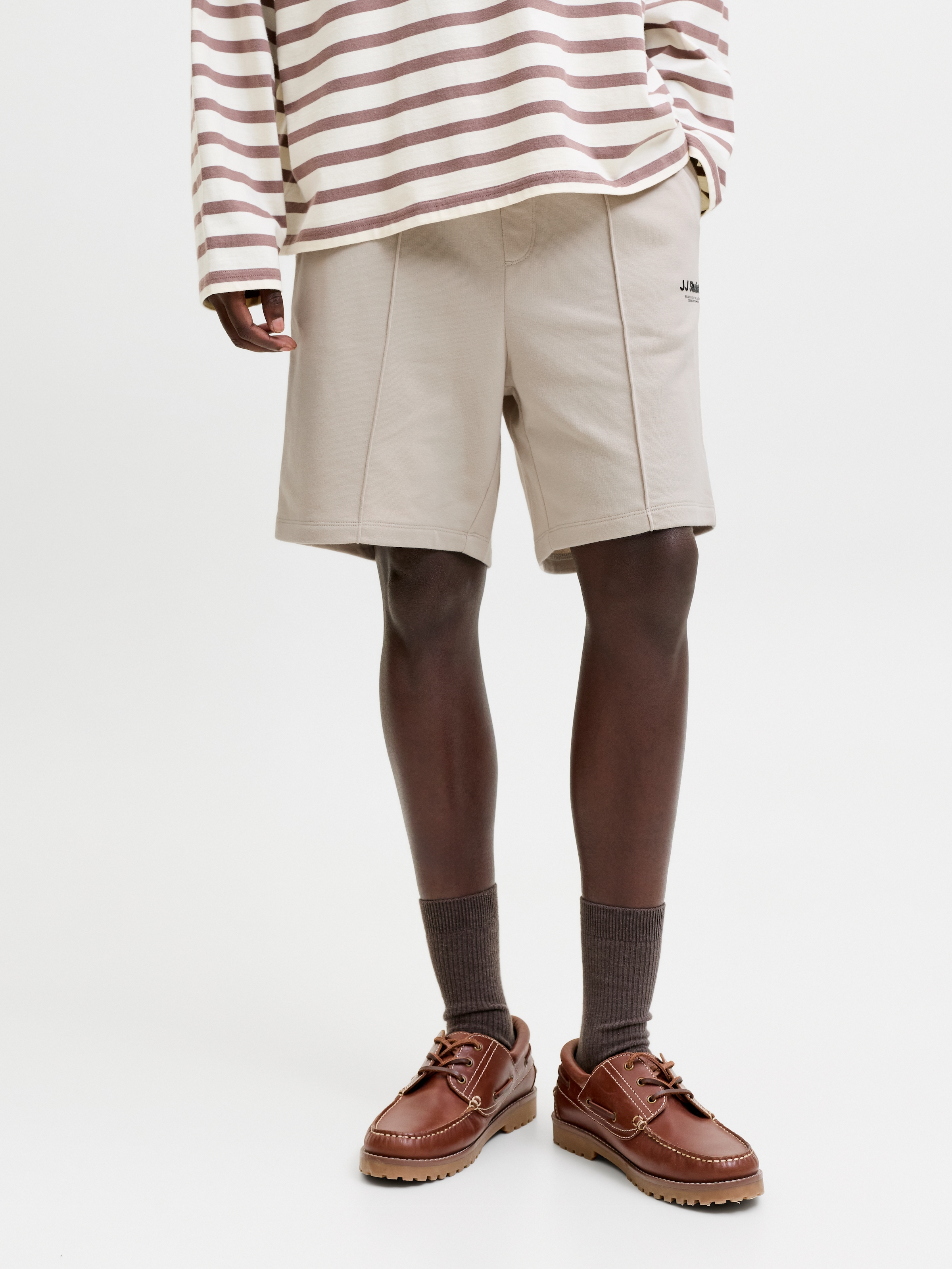 Image of Jack & Jones Sweatshorts "JPSTKANE SOHO SWEAT SHORTS MID SN" Baumwollmischung, loose fit