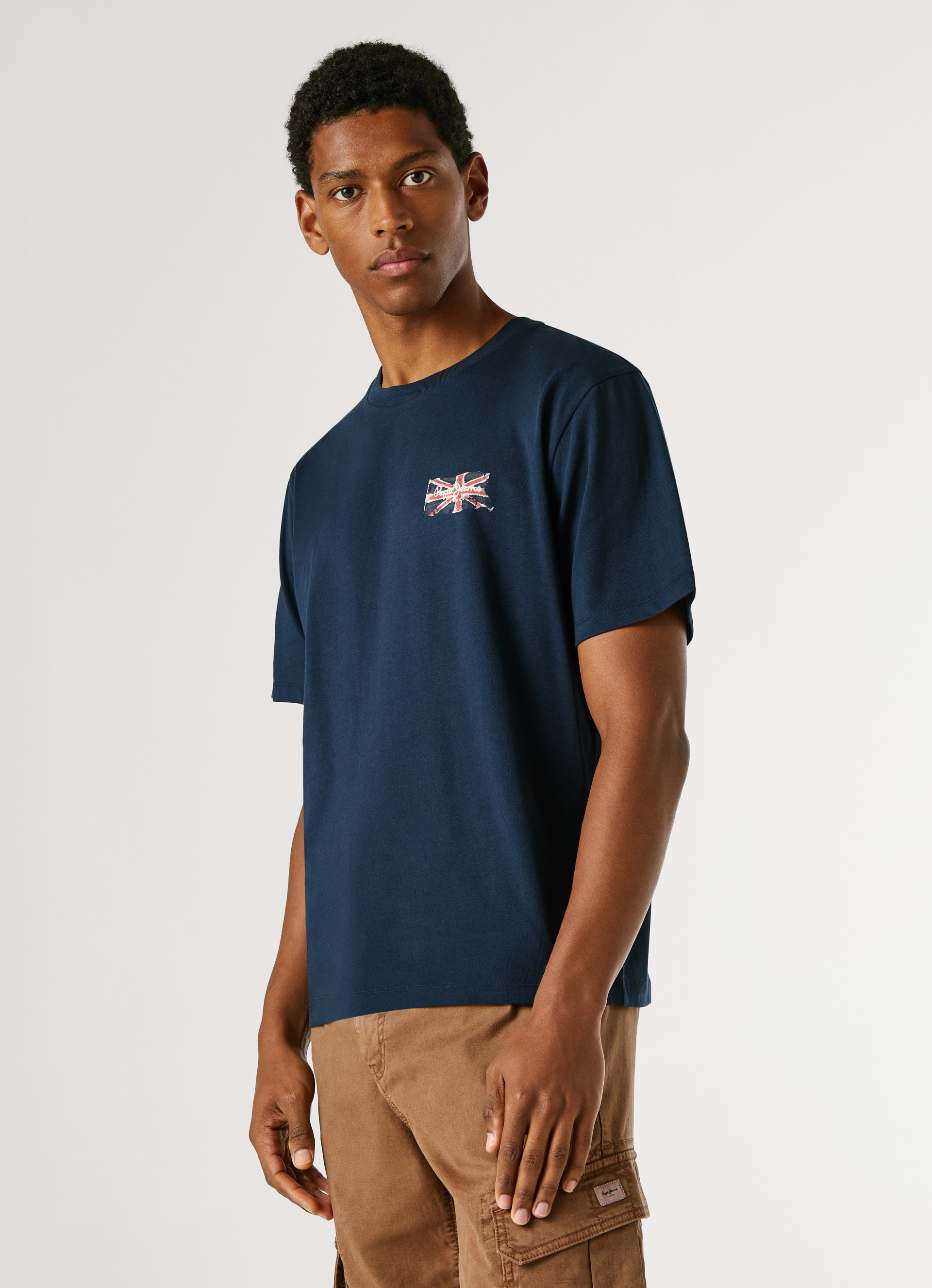 Pepe Jeans T-shirt à manches longues »EGGO LONG N« aus reiner Baumwolle, Rundhals