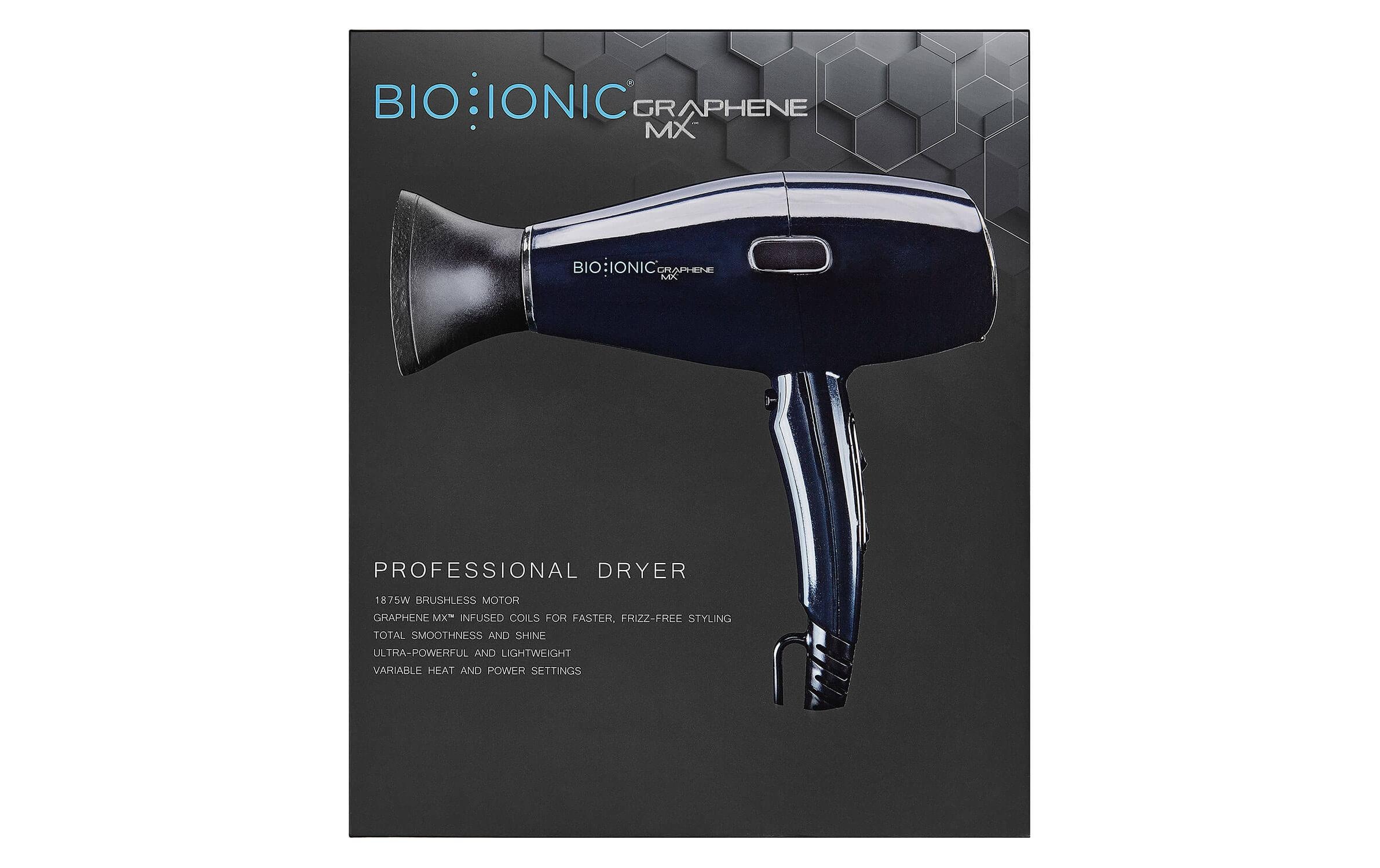   Sèche-cheveux »bio ionic GrapheneMX Professional Dryer 1875 W« 1.875 W Profi-Haartrockner mit Graphen-Technologie und Ionen-Funktion
