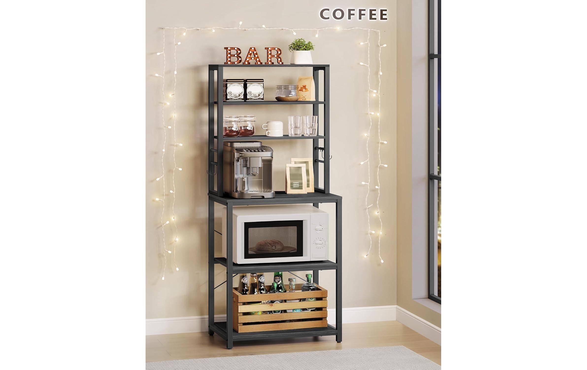 VASAGLE Küchenregal »mit 6 Haken«