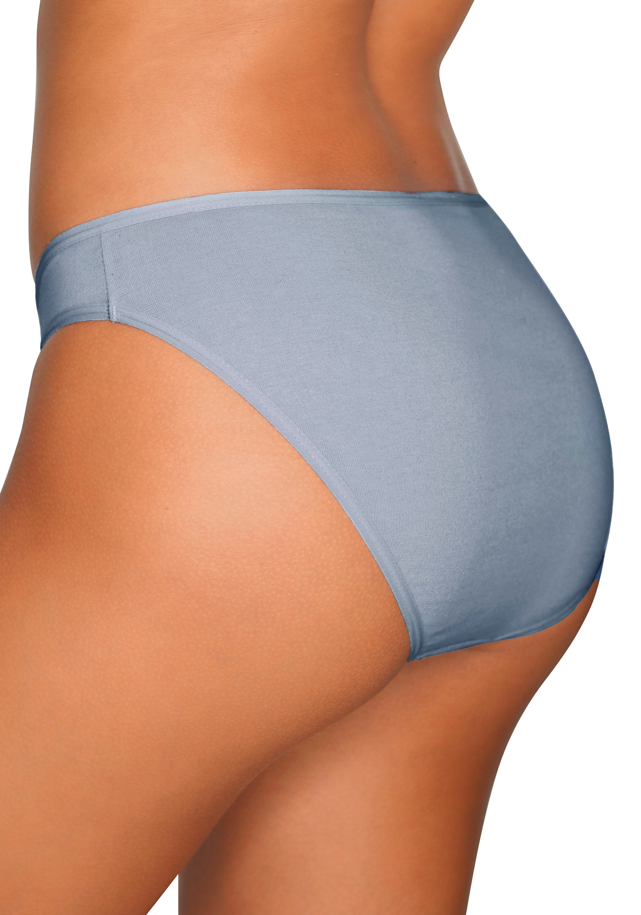 petite fleur Bikinislip, (Packung, 10 St.), aus elastischer Baumwolle