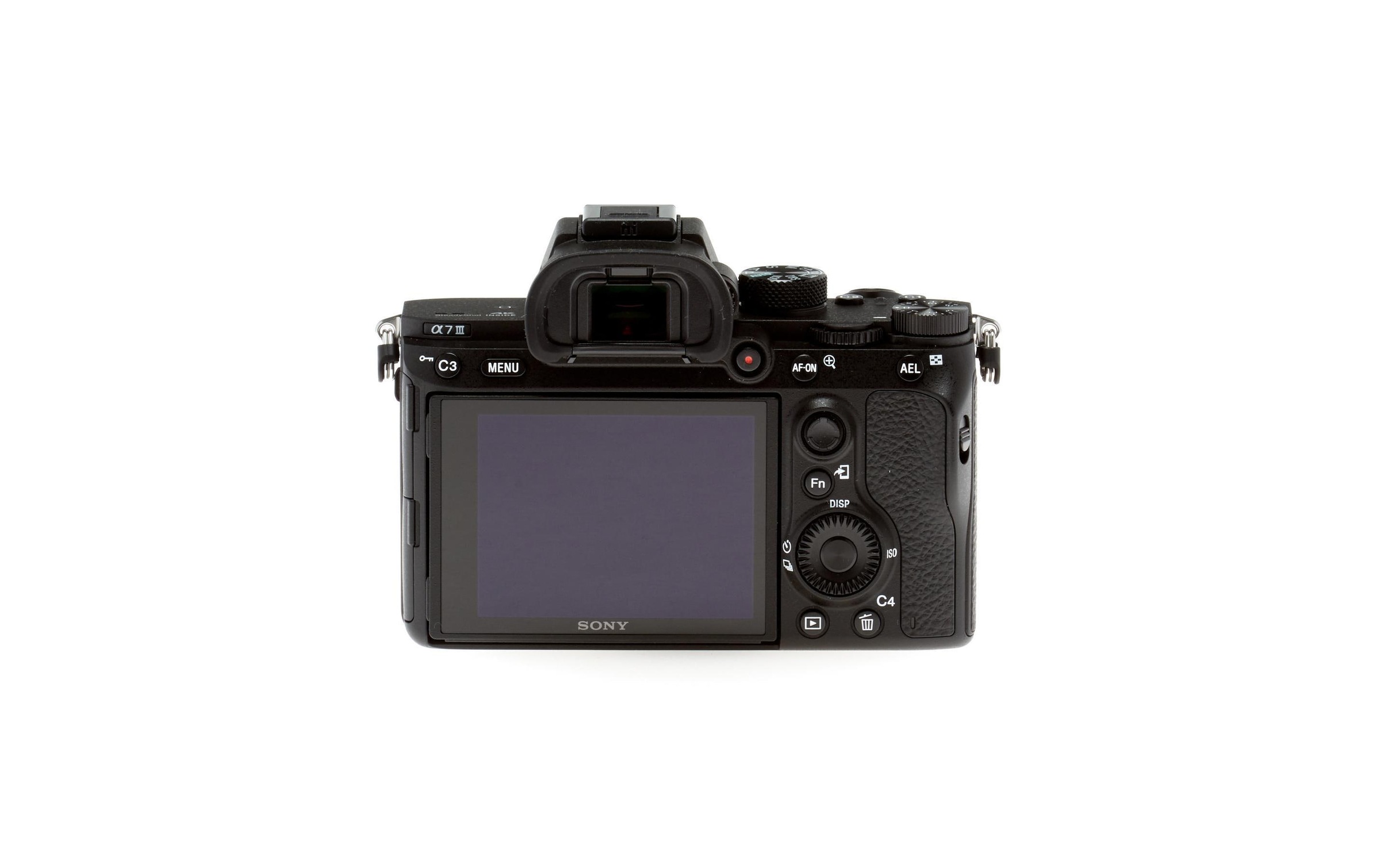 Sony Systemkamera »Alpha 7 III Kit 24-105 f/4 G OSS«, Bluetooth-NFC-WLAN, Bildsstabilisator, elektronischer Bildsucher, manueller Fokus