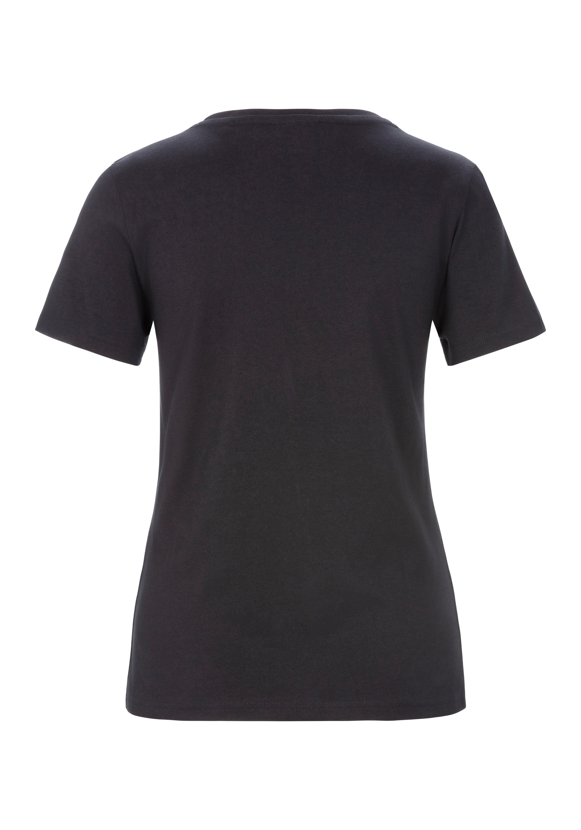 HUGO Blue T-Shirt »Classic V«, mit Logo, V-Ausschnitt