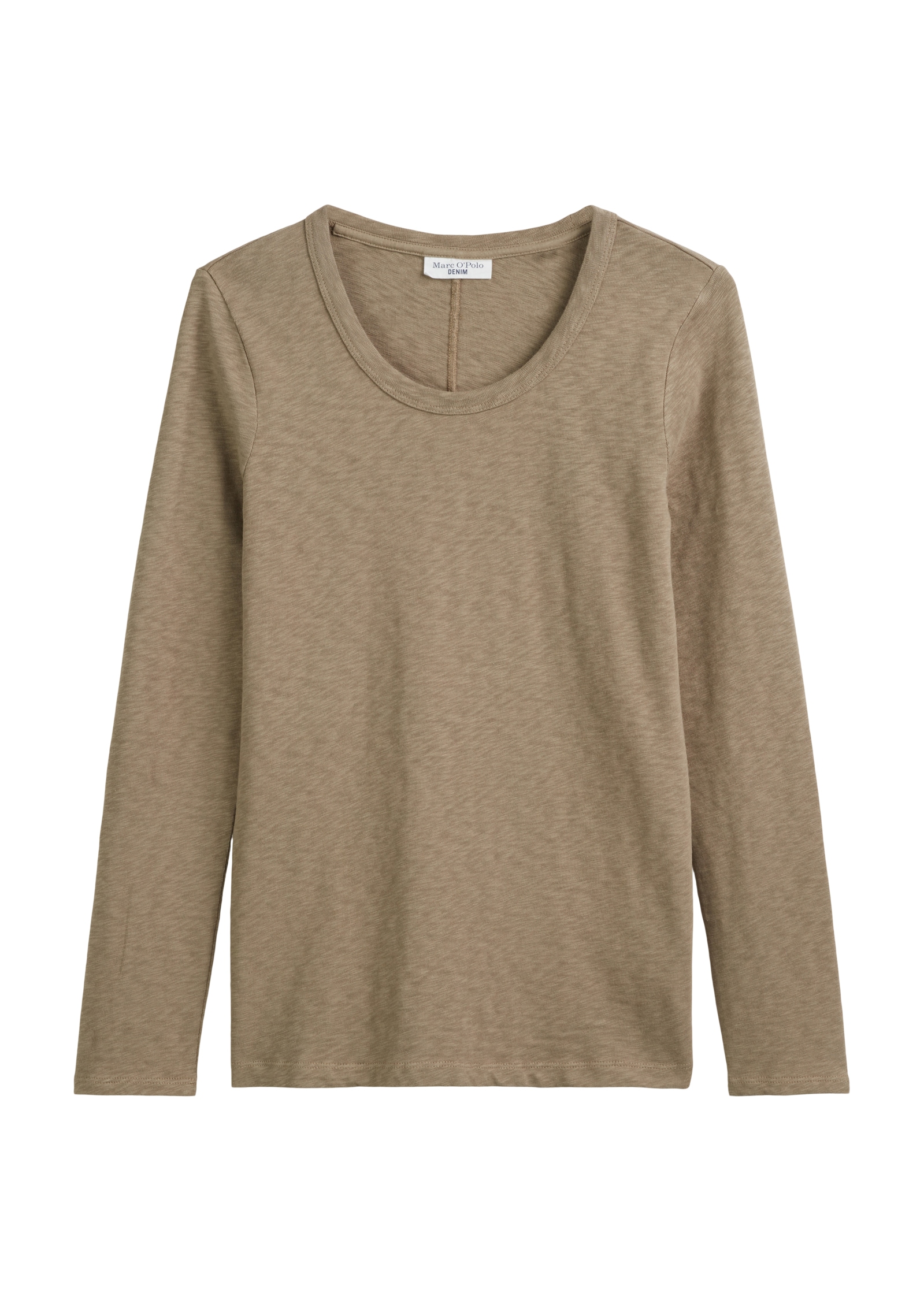 Marc O'Polo DENIM Longsleeve, mit charakteristischer unregelmässiger Oberfläche