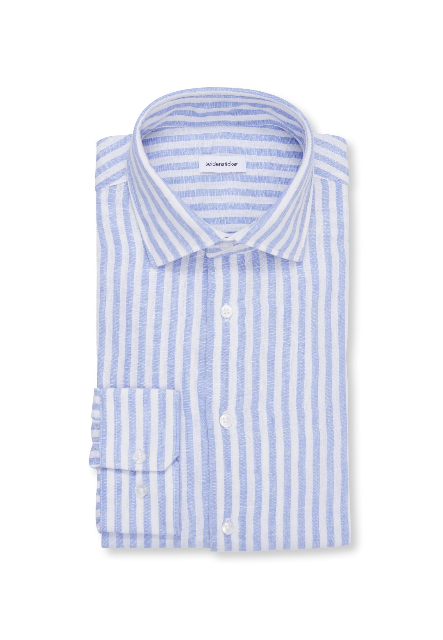 seidensticker Chemise d'affaires »Shaped« Shaped 1/1 Kentkragen Streifen