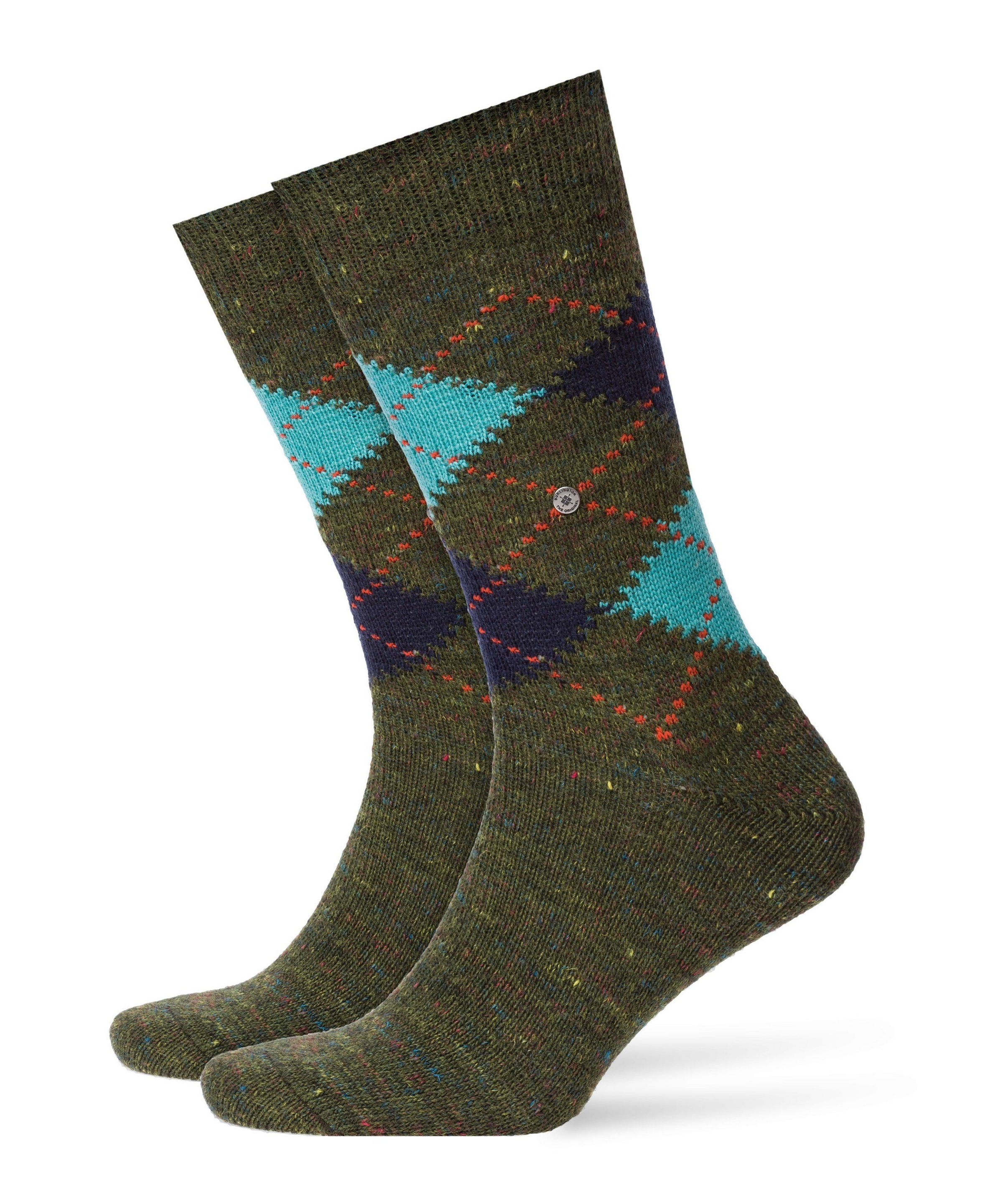 Socken Tweed Argyle (1 Paar)