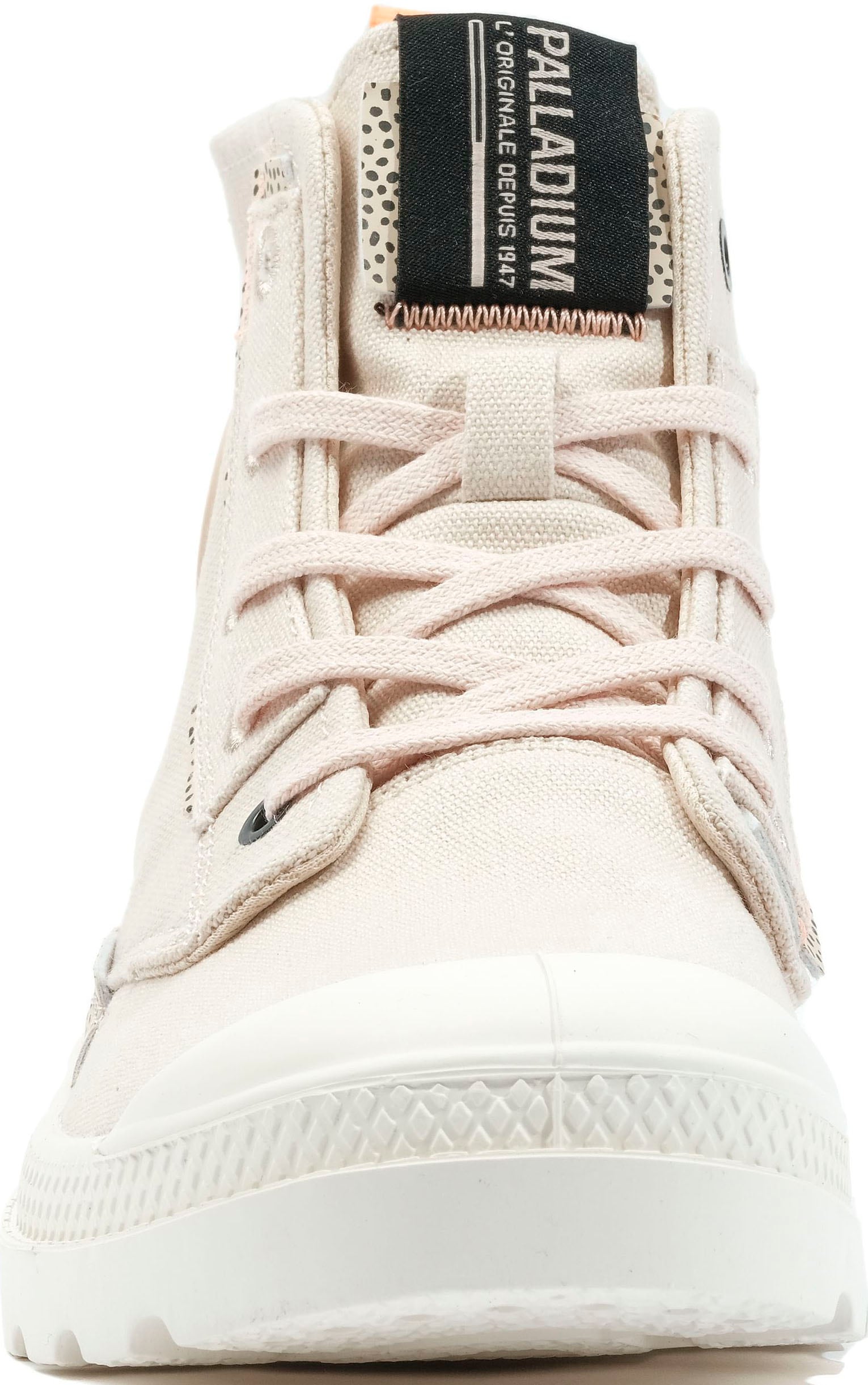 Palladium Schnürboots »PAMPA UNDERLAYER«, Schnürstiefel, Schnürstiefelette aus Canvas