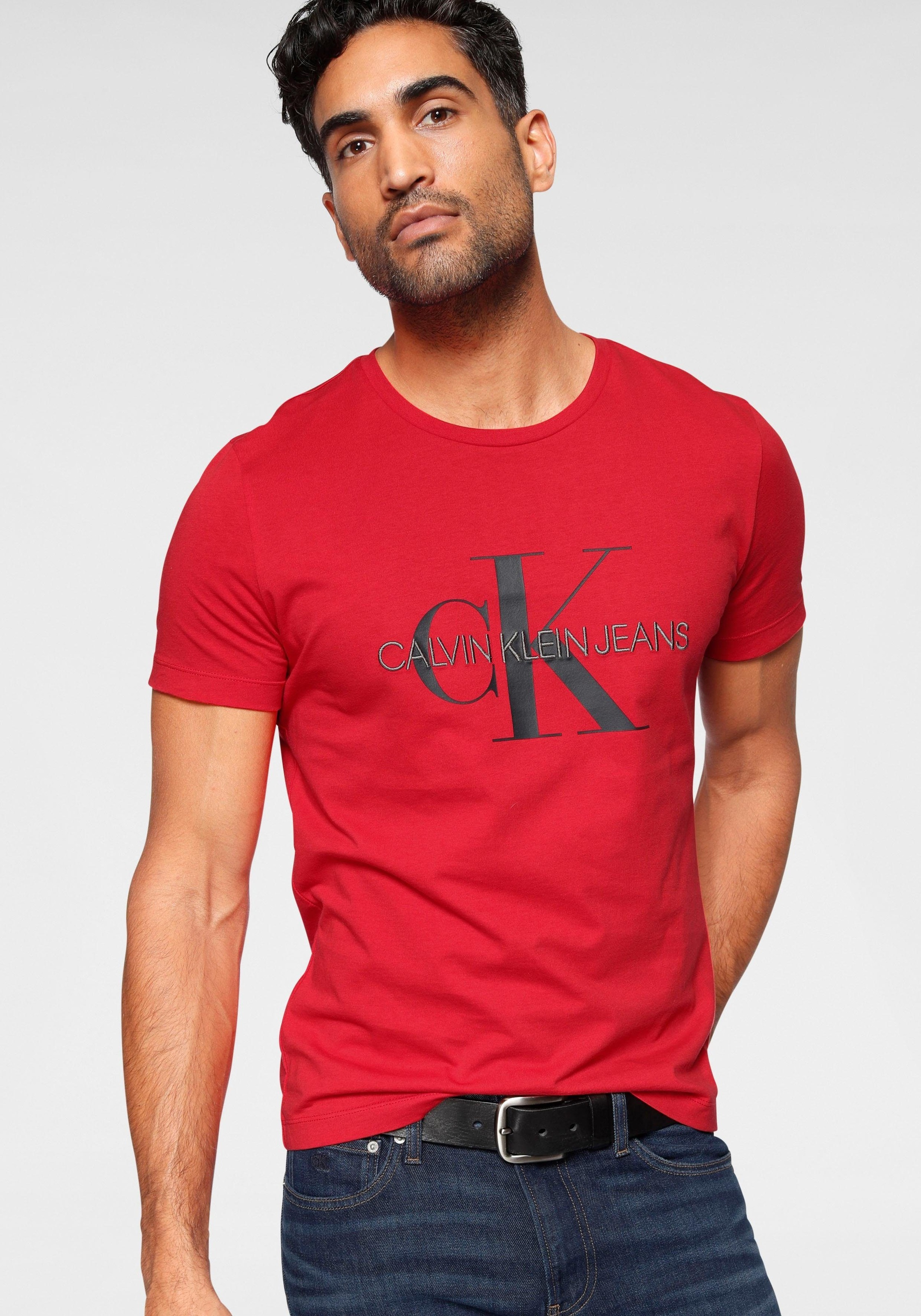 Image of Calvin Klein Jeans T-Shirt »MONOGRAM LOGO SLIM TEE« bei Ackermann Versand Schweiz