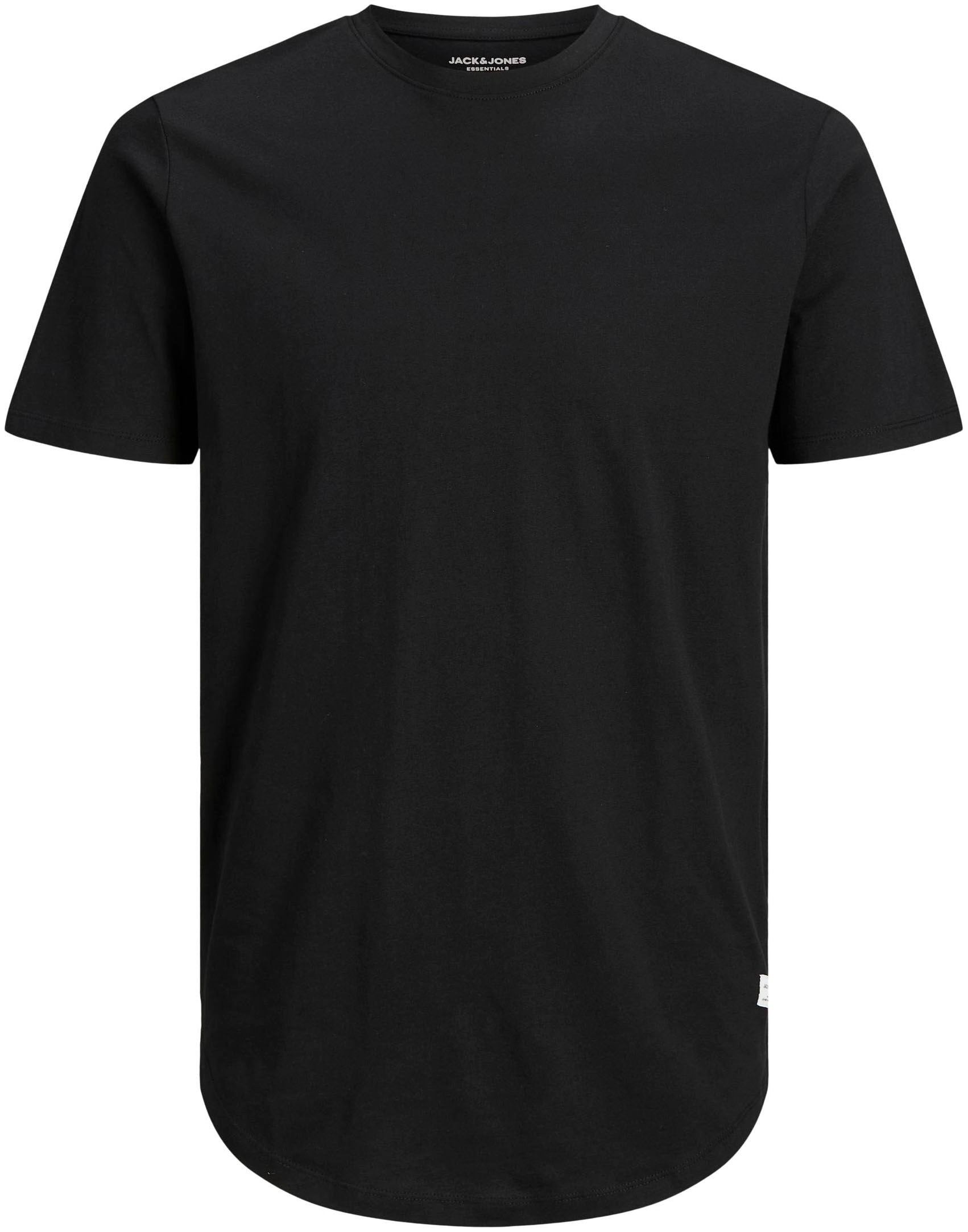 Jack & Jones Rundhalsshirt »JJENOA TEE SS CREW NECK 7PK MP NOOS«, (Packung, 7 tlg.)