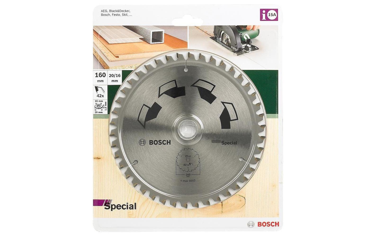 BOSCH Kreissägeblatt »Special 160 mm«