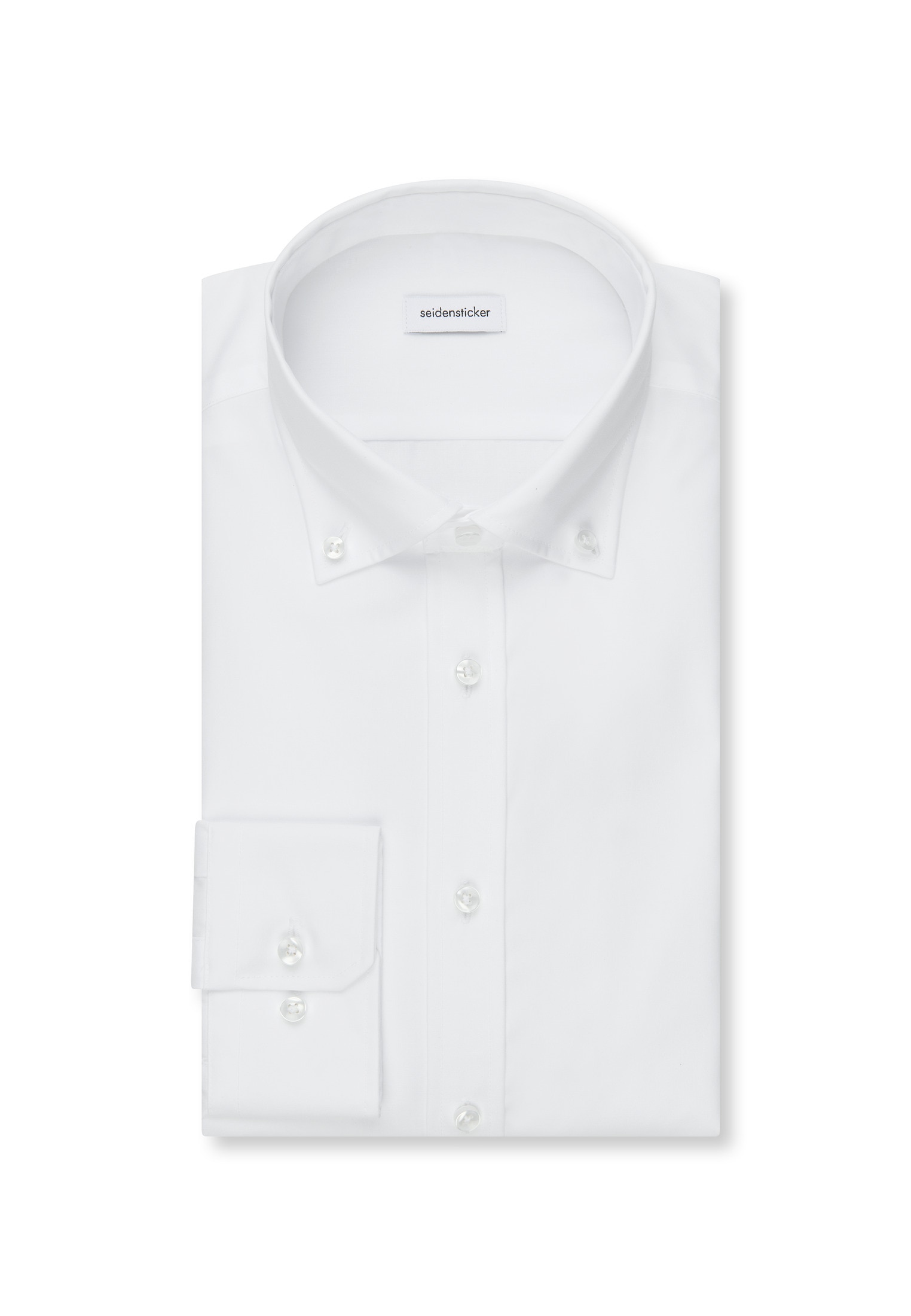 seidensticker Businesshemd »Schwarze Rose« Slim 1/1 Button-Down-Kragen Uni