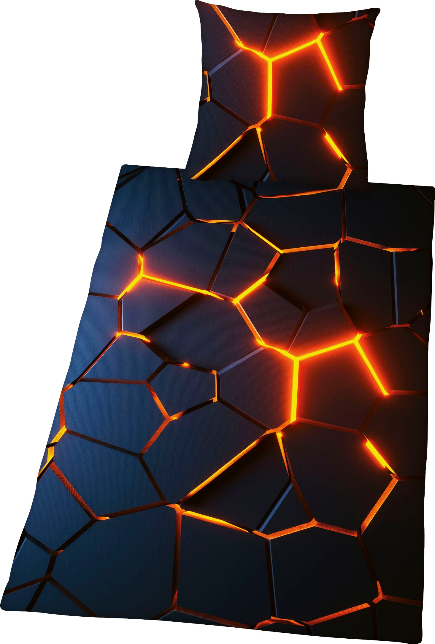 Image of Herding Young Collection Wendebettwäsche "3D Effekt" Motiv mit 3D Effekt